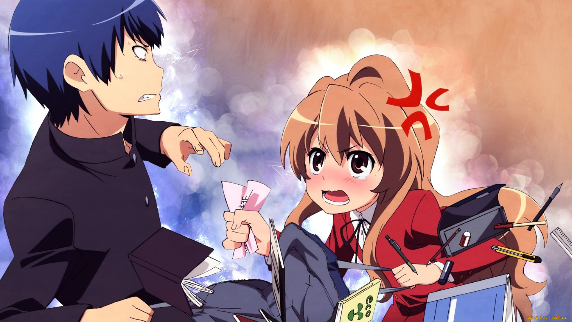 аниме, toradora