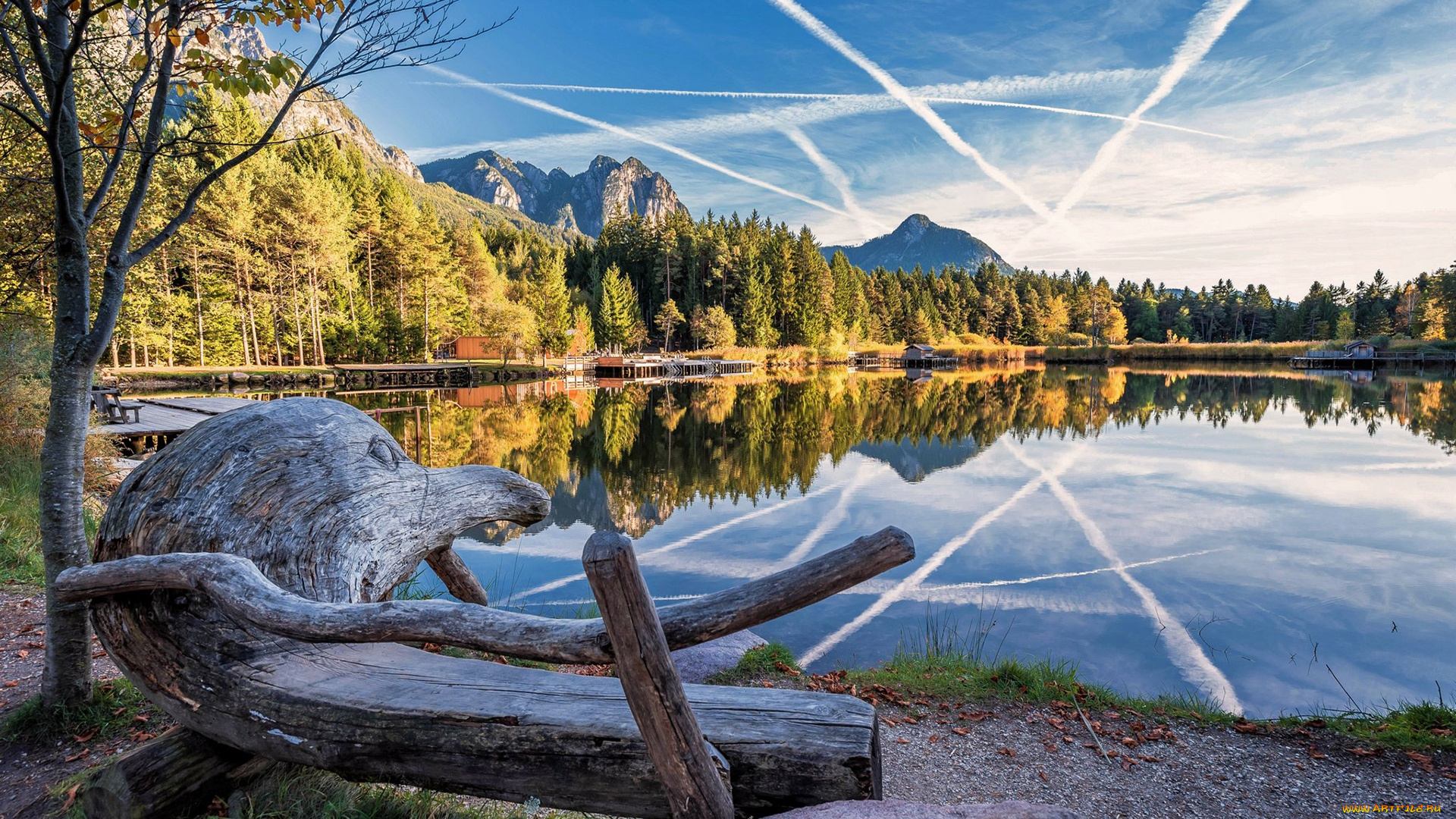 природа, реки, озера, доломитовые, альпы