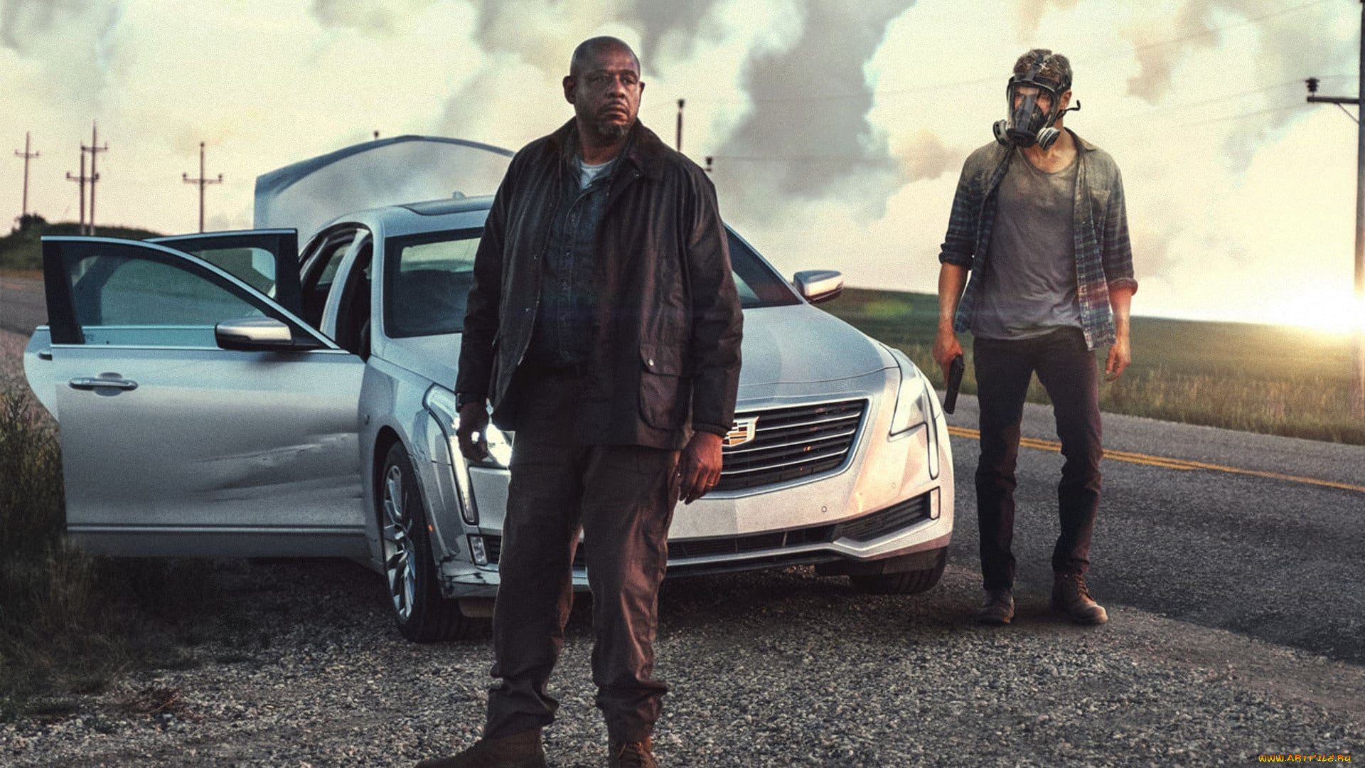 кино, фильмы, how, it, ends, люди, машина, оружие, дорога