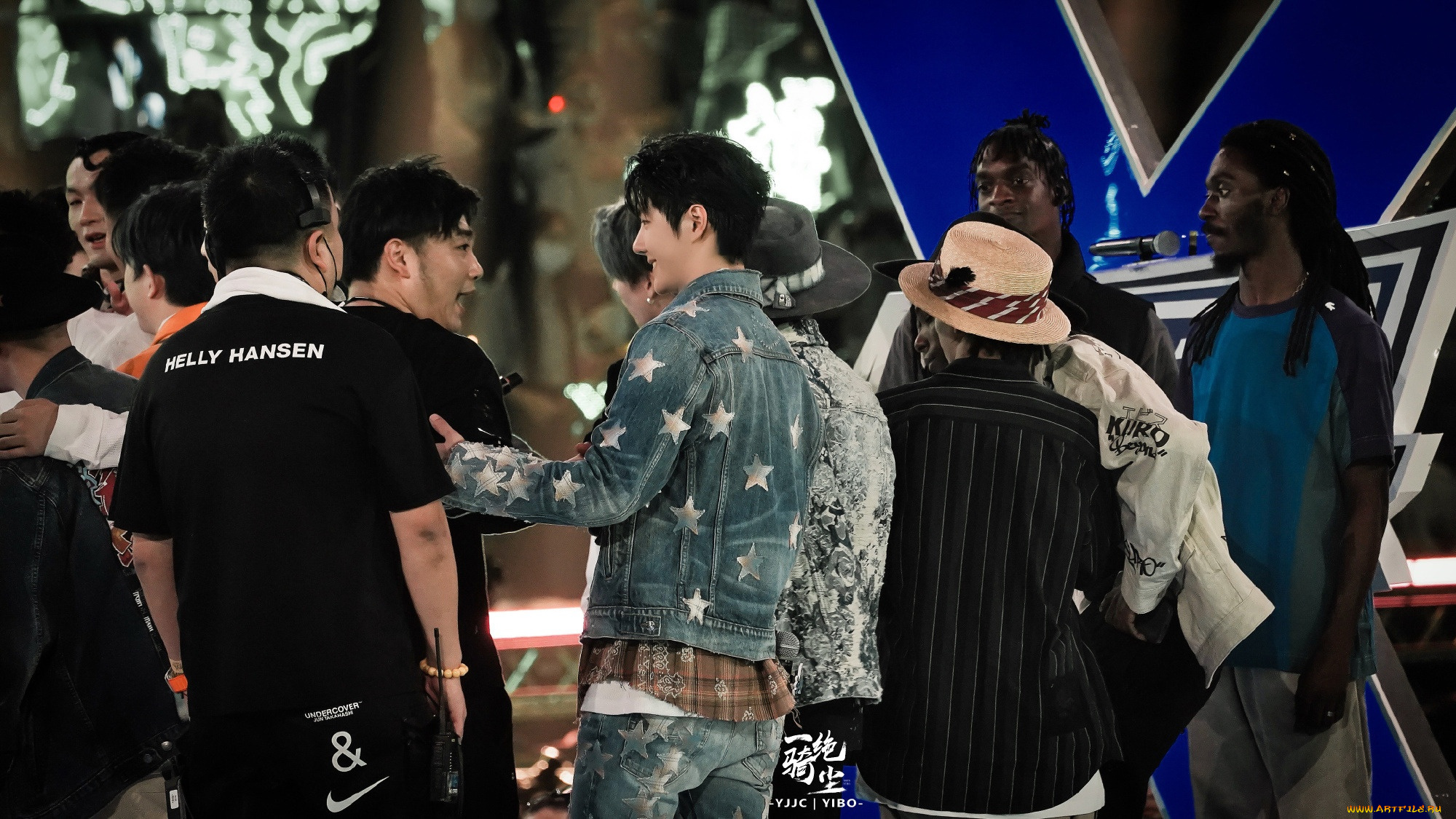 разное, знаменитости, ван, ибо, команда, танцы