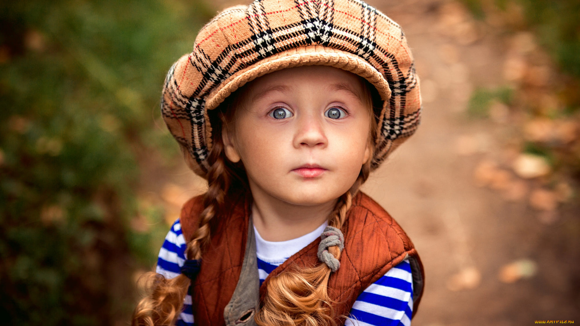 разное, дети, девочка, лицо, кепка