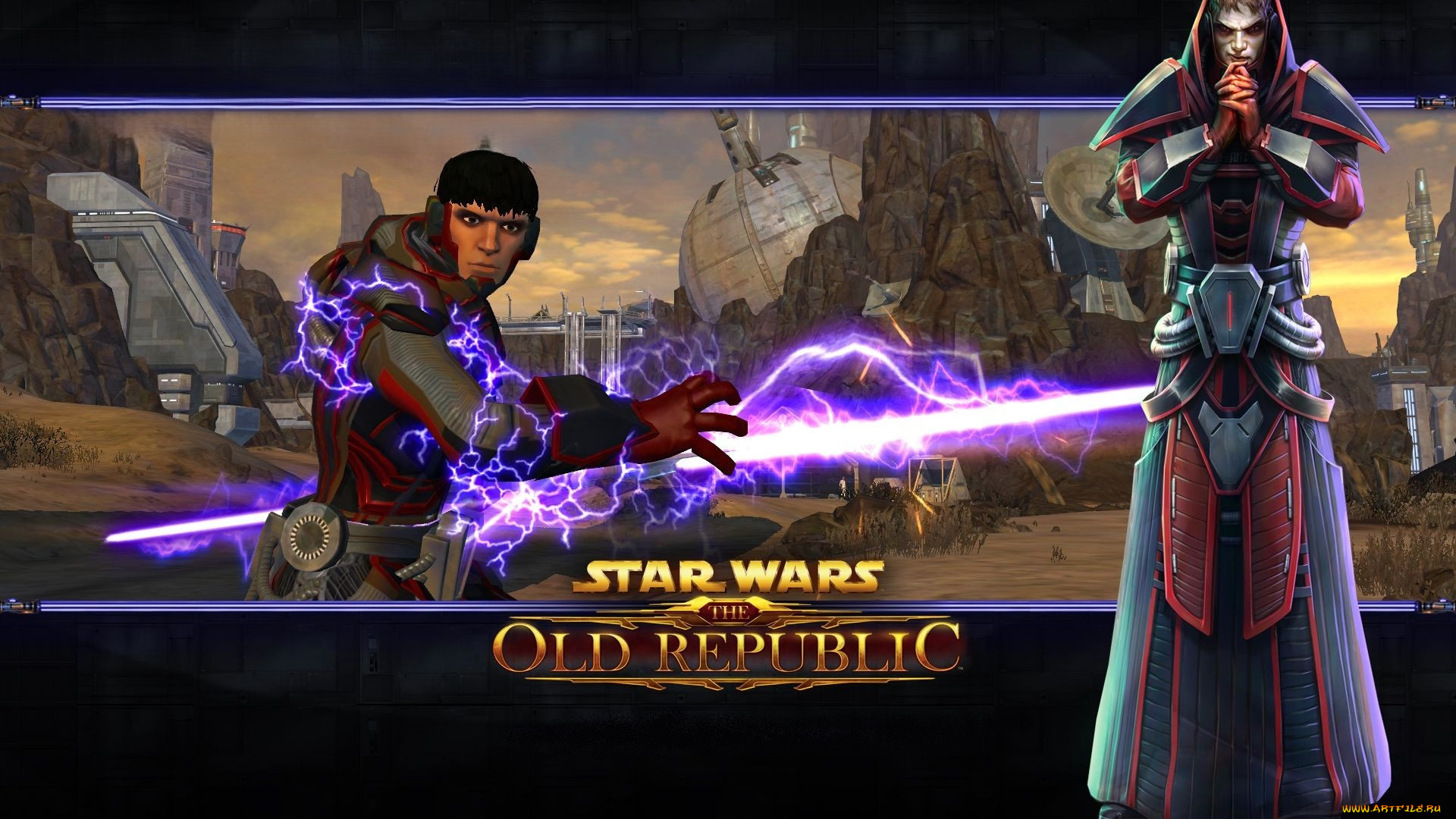 видео, игры, star, wars, , the, old, republic, ситх, инквизитор, город, джедай, оружие