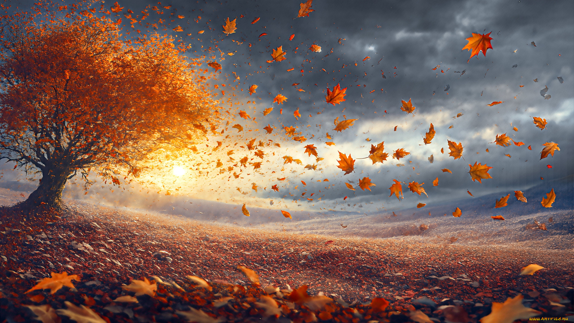 3д, графика, природа, , nature, пейзаж