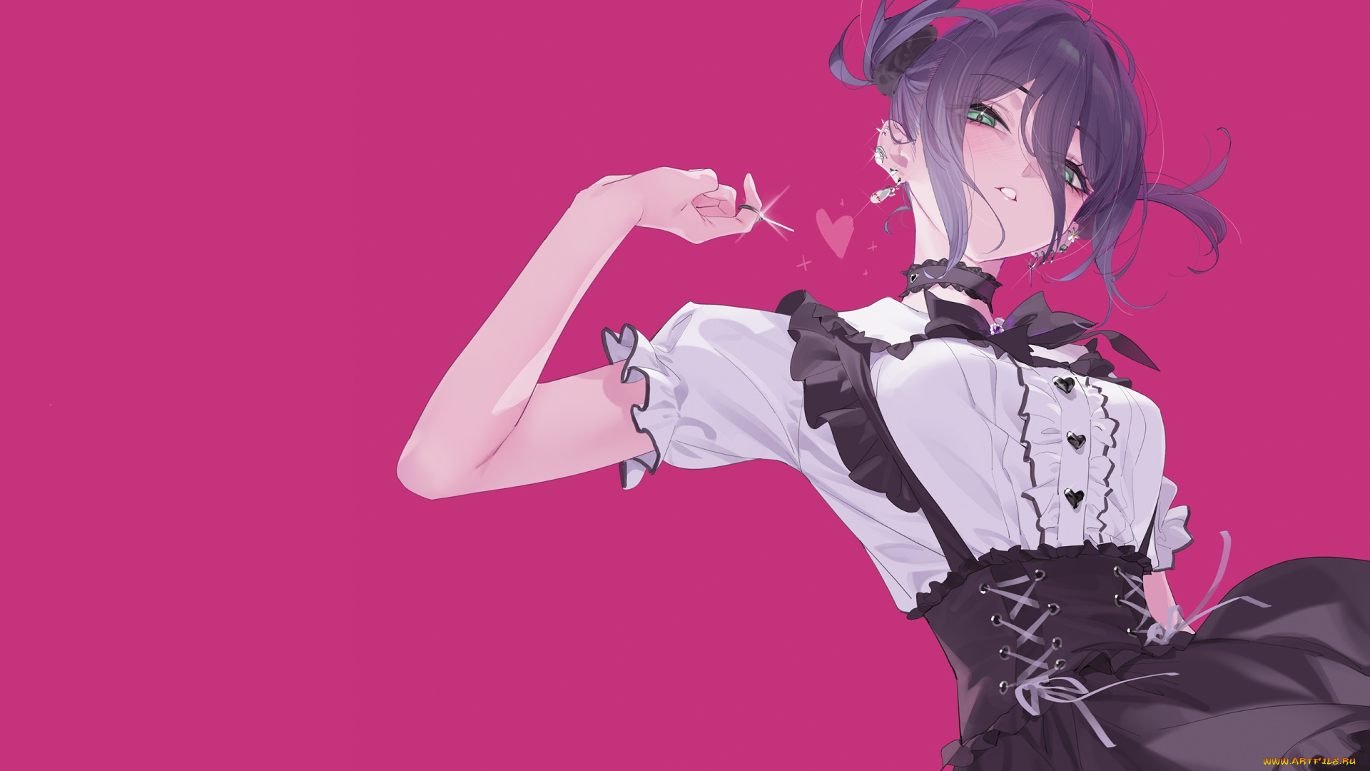 аниме, chainsaw, man, девушка