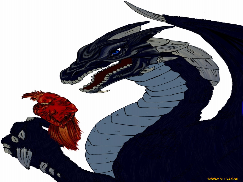 фэнтези, драконы