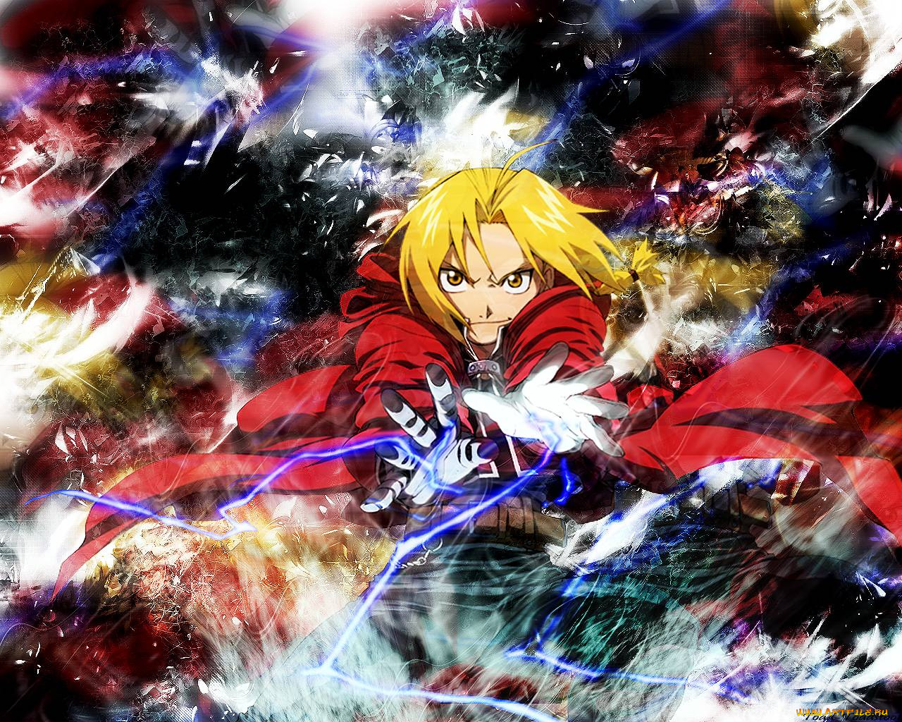 аниме, fullmetal, alchemist