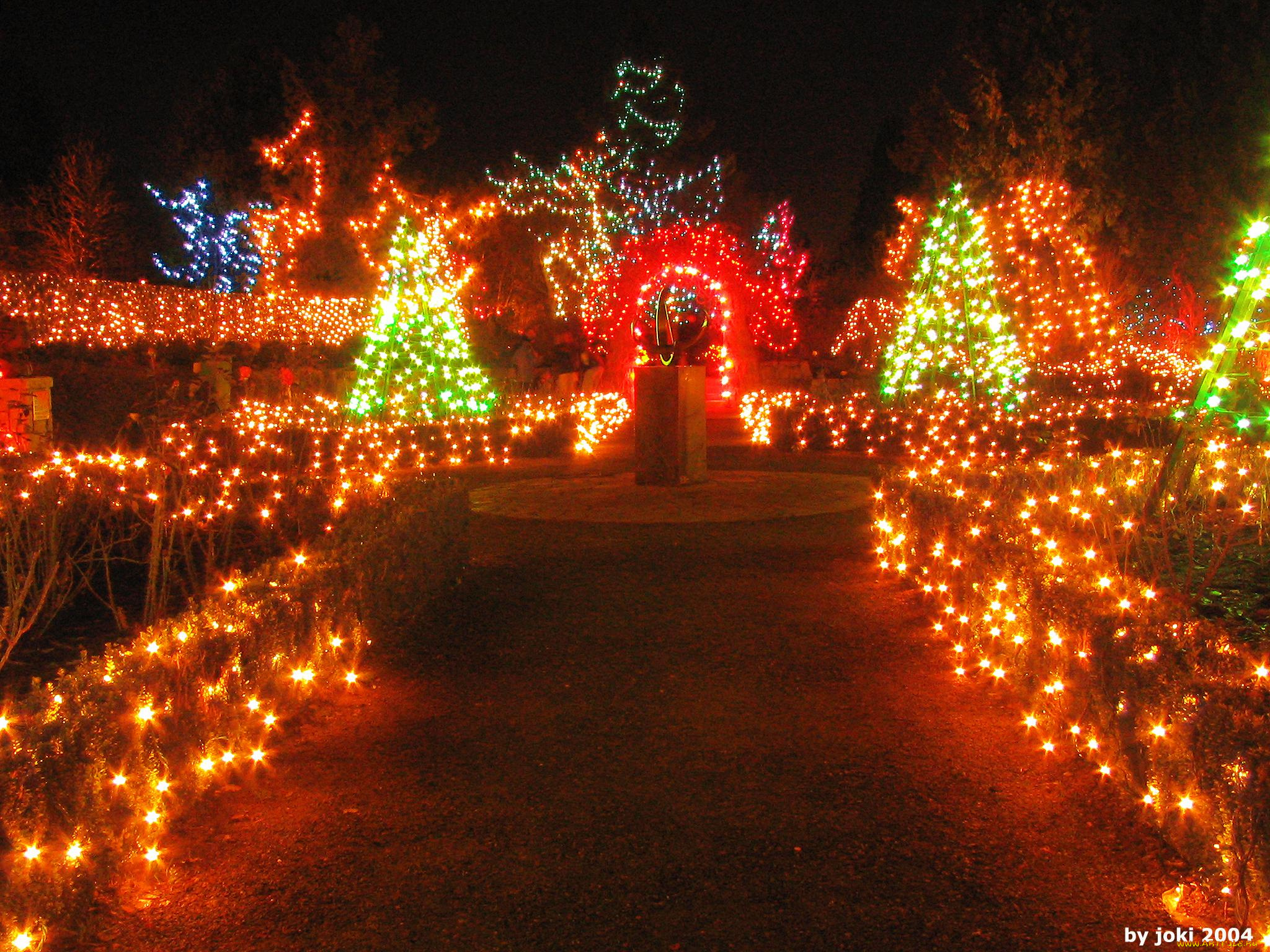 праздничные, новогодние, пейзажи