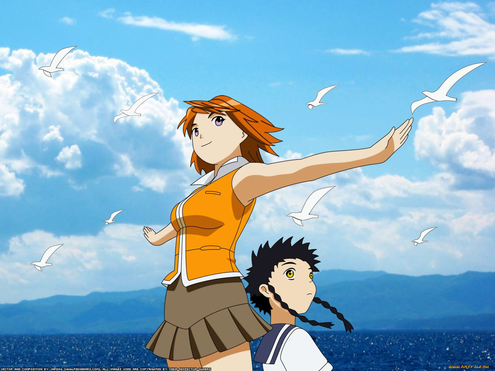 аниме, mai, hime