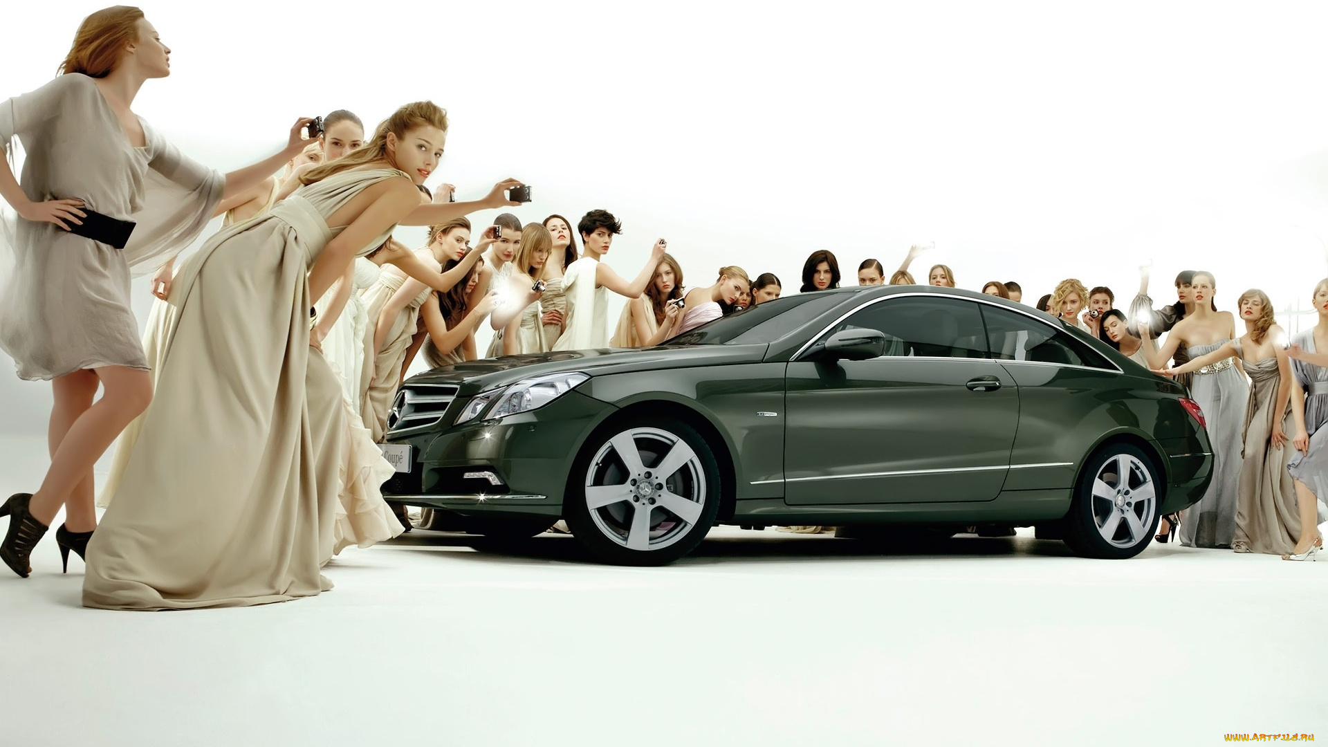 автомобили, авто, девушками