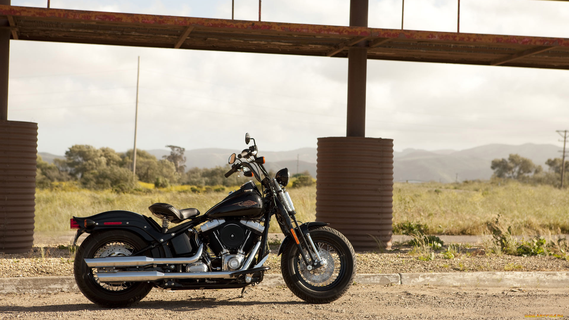 мотоциклы, harley, davidson