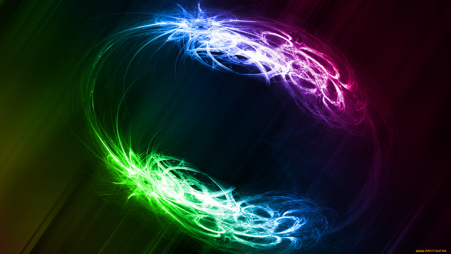 3д, графика, abstract, абстракции, узор, абстракция, тёмный, фон