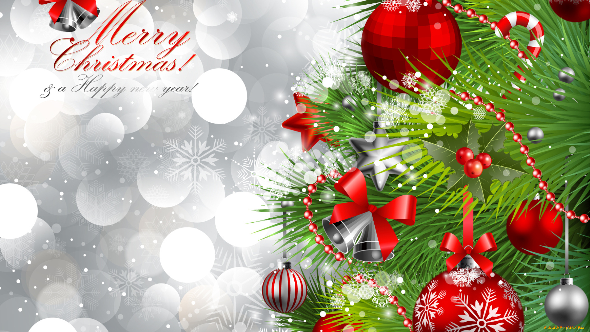 праздничные, векторная, графика, новый, год, ёлка, игрушки