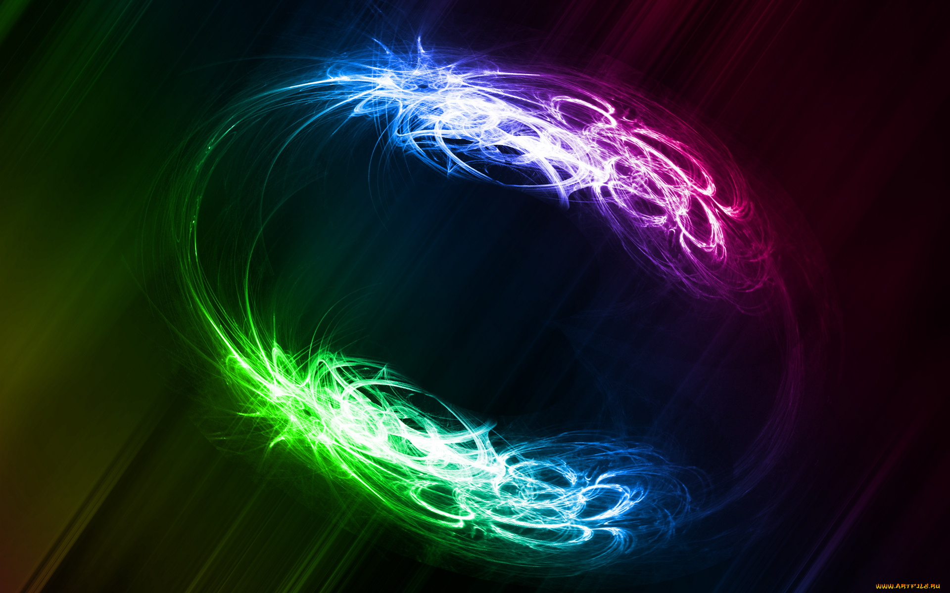 3д, графика, abstract, абстракции, узор, абстракция, тёмный, фон