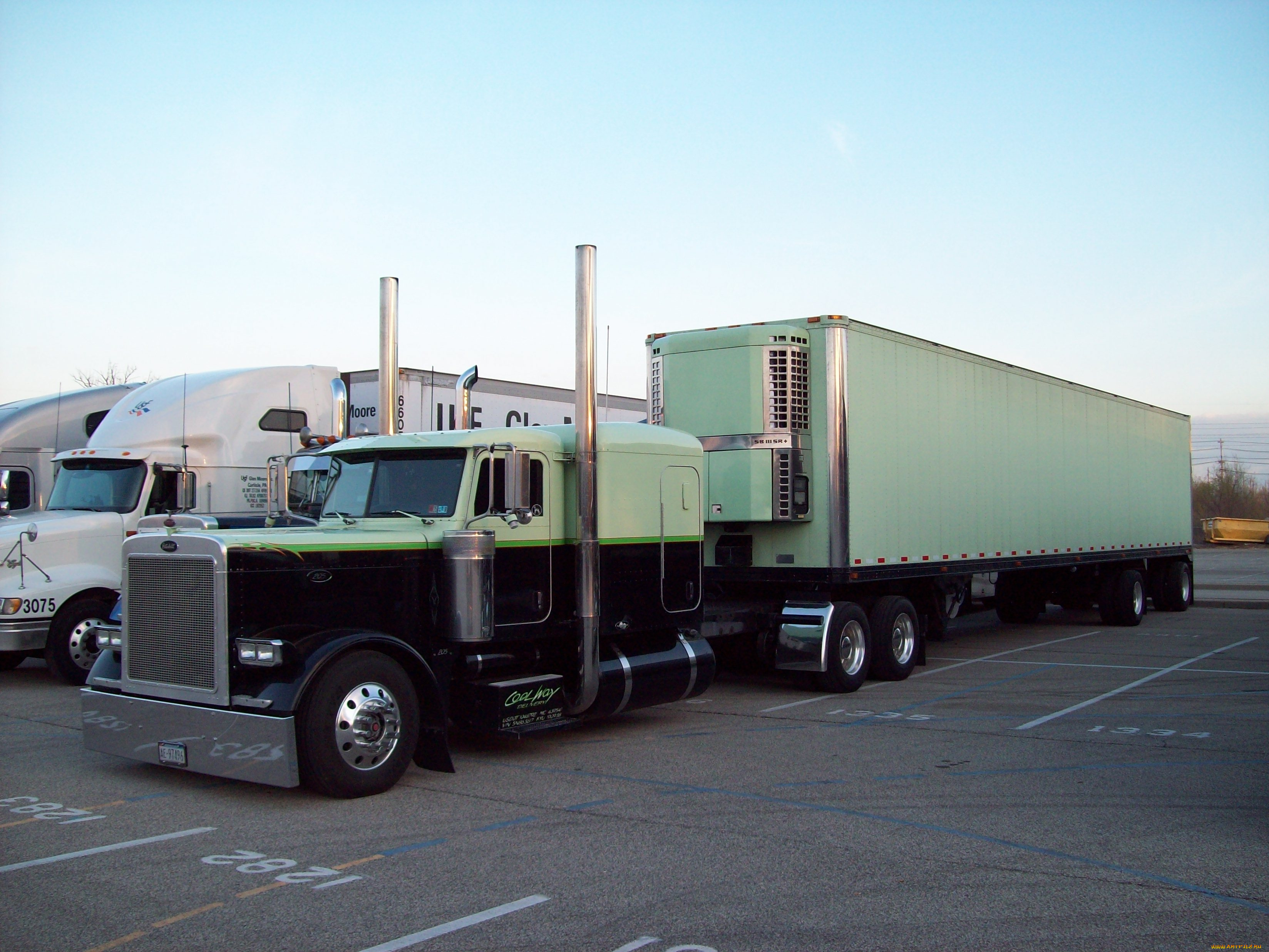 автомобили, peterbilt, cool, way