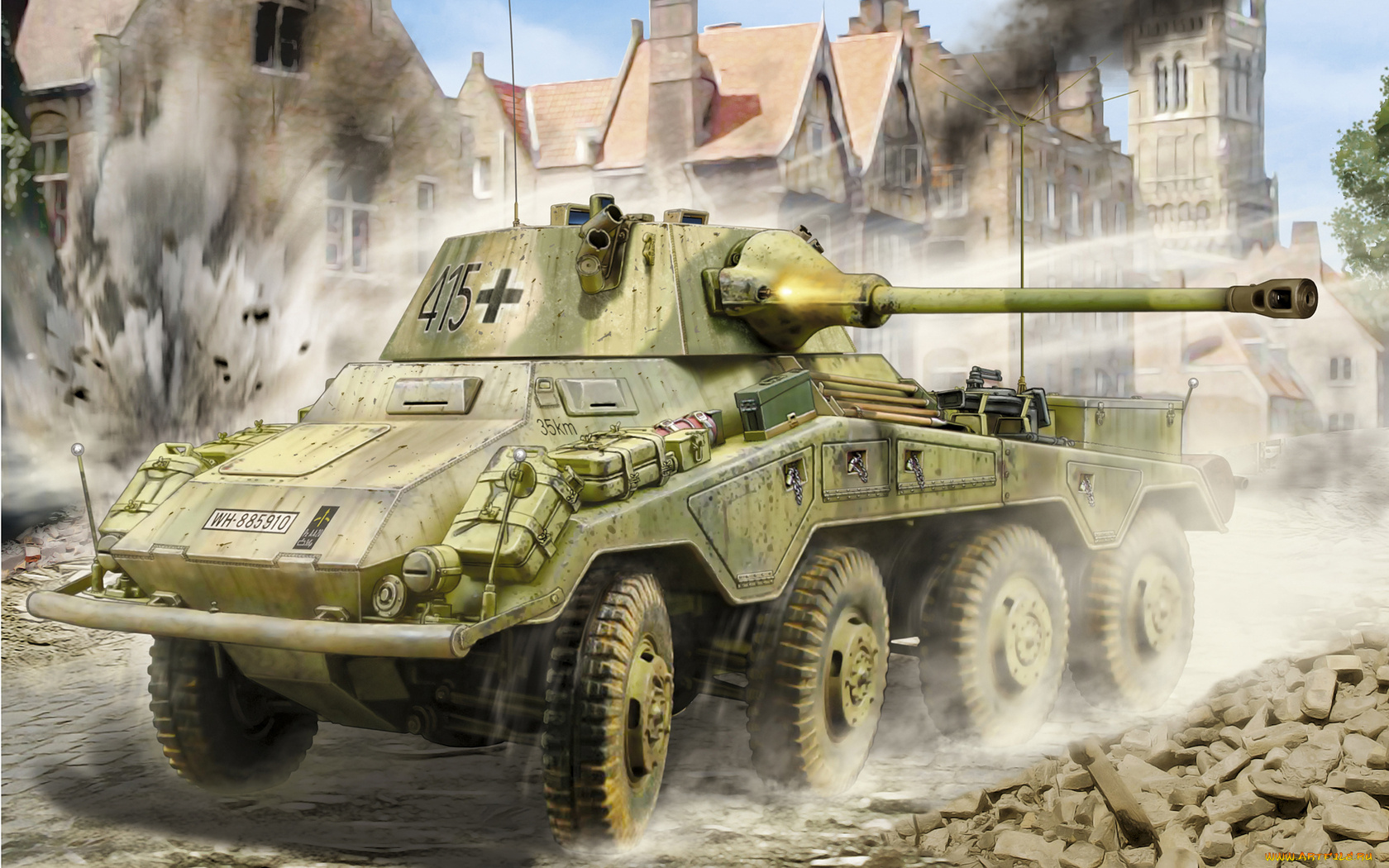 рисованные, армия, бмп