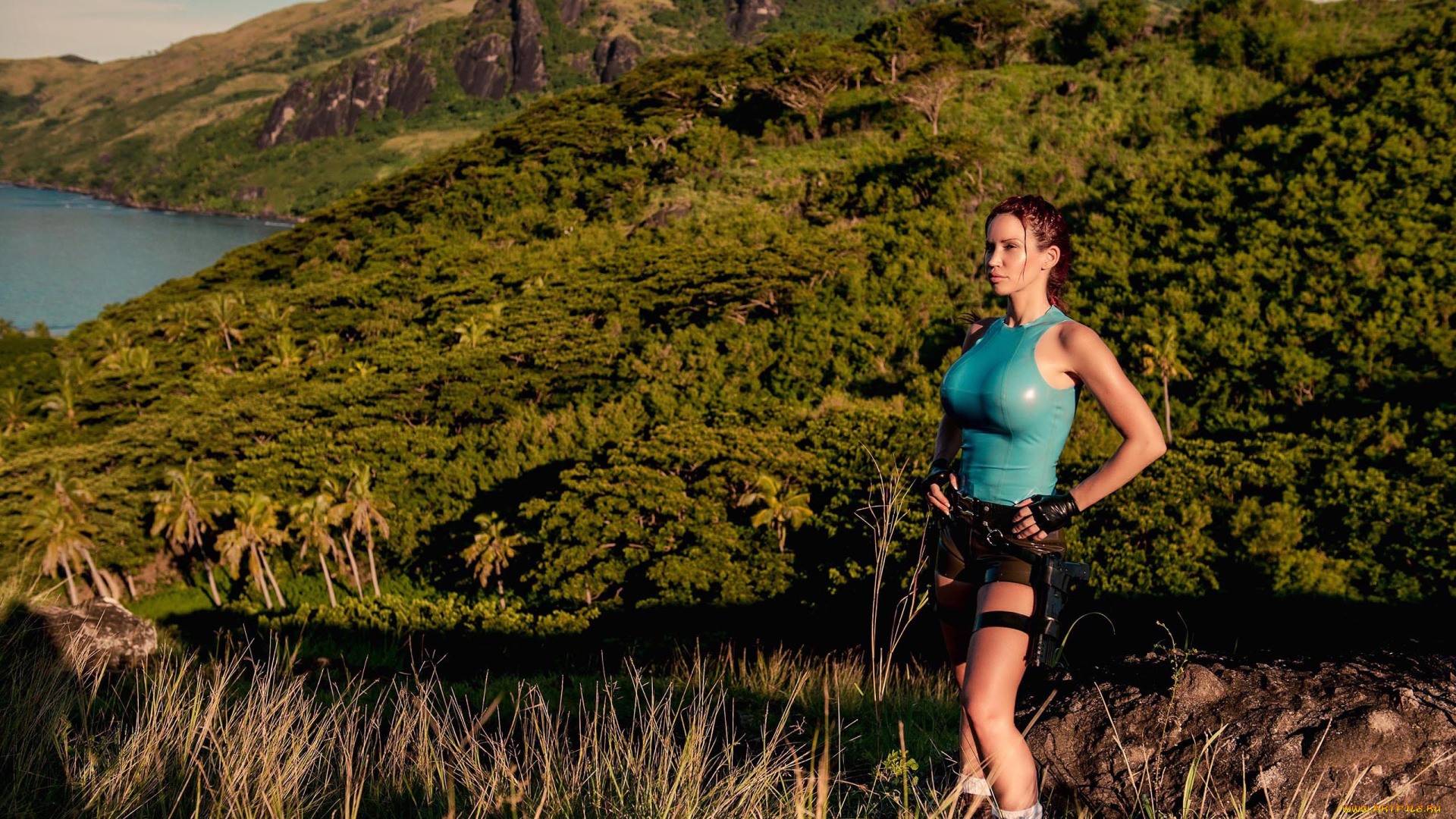 Bianca, Beauchamp, lara, croft, девушки