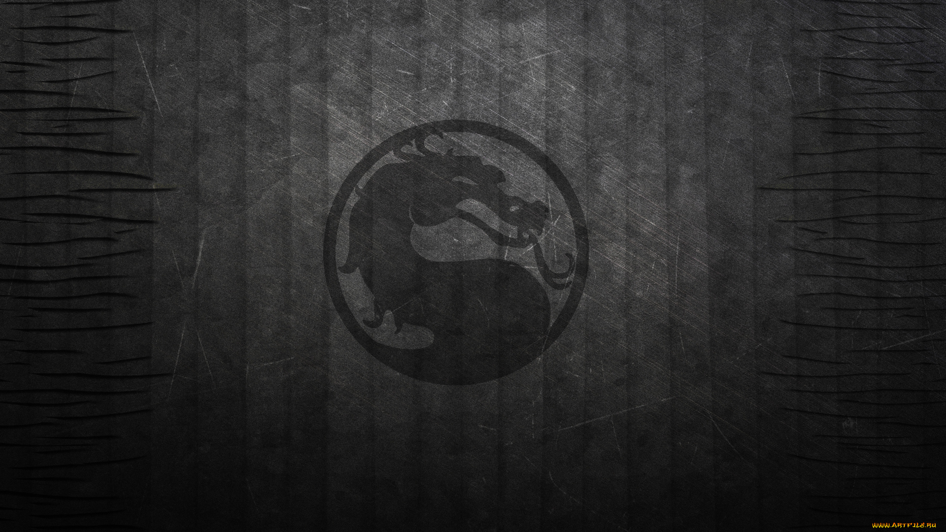 mortal, kombat, 3д, графика, textures, текстуры, лого, дракон, текстура