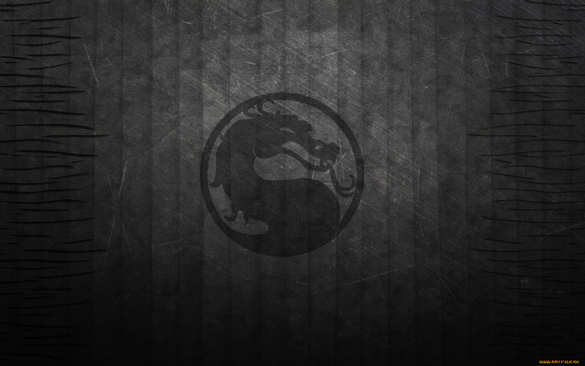 mortal, kombat, 3д, графика, textures, текстуры, лого, дракон, текстура