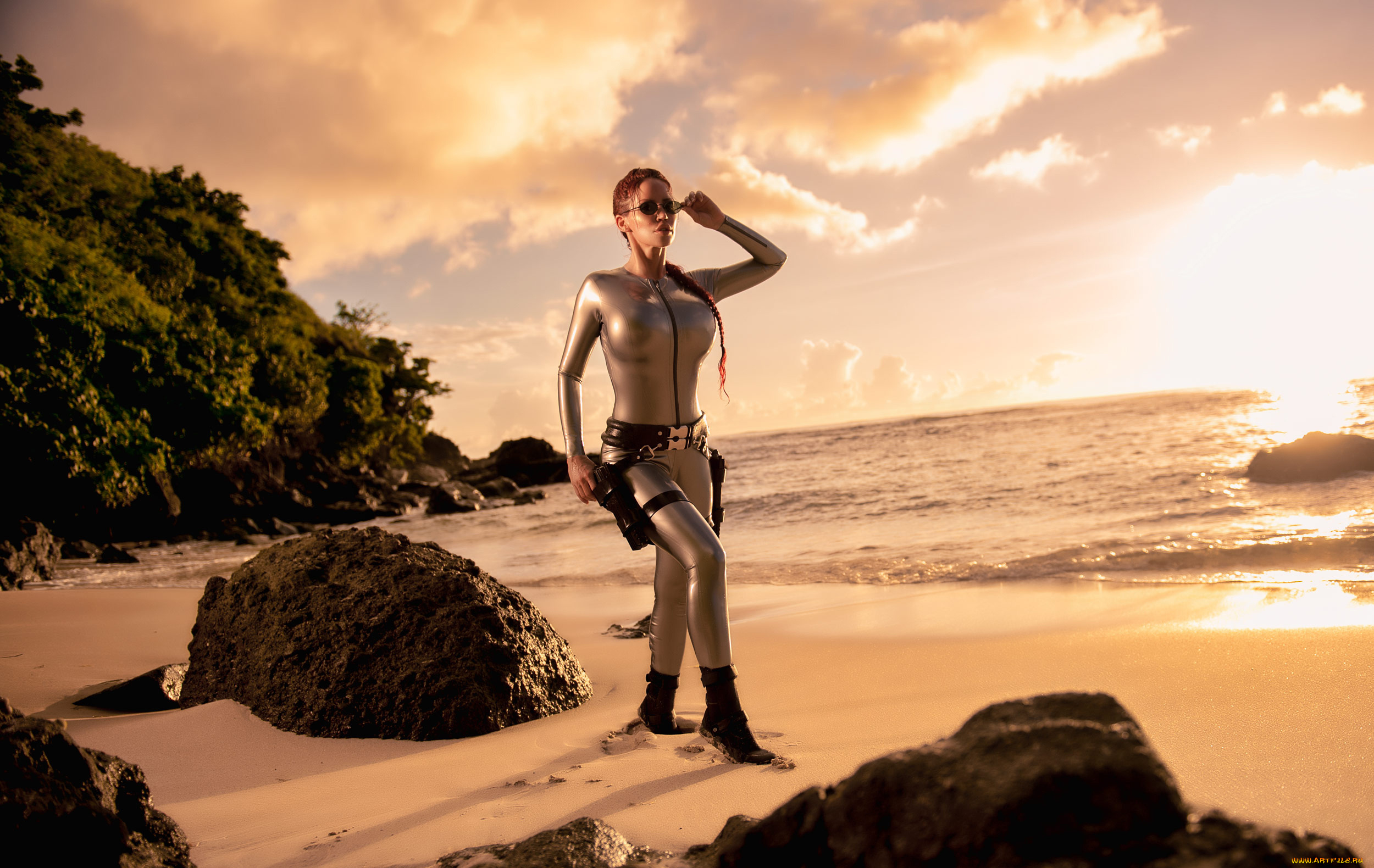 Bianca, Beauchamp, lara, croft, девушки