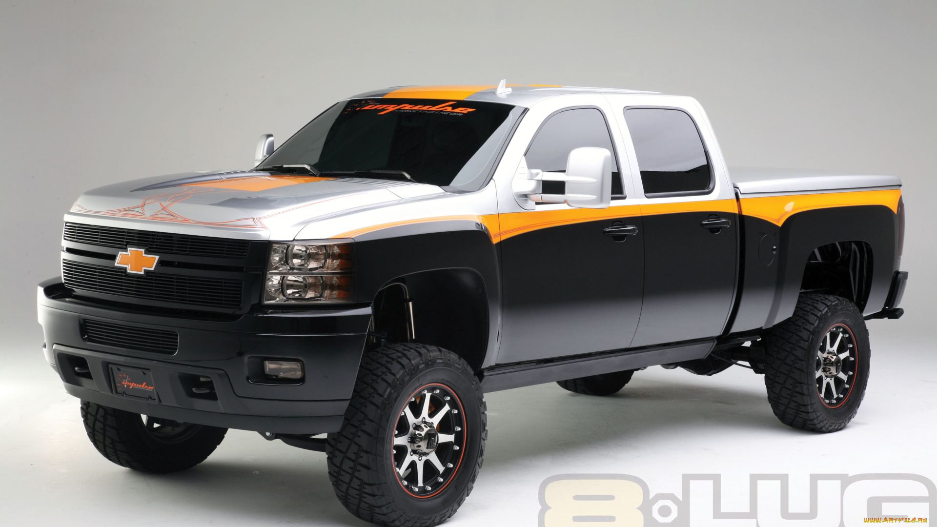 автомобили, custom, pick-up, chevy, custom, pickup