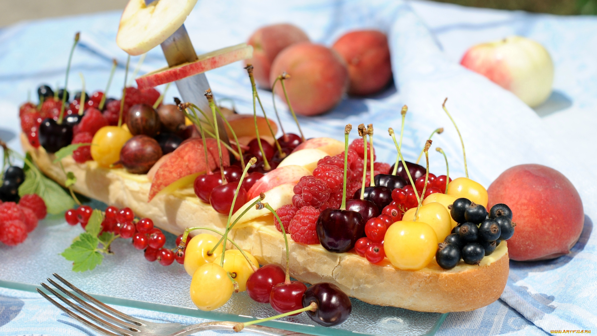 еда, фрукты, , ягоды, ассорти