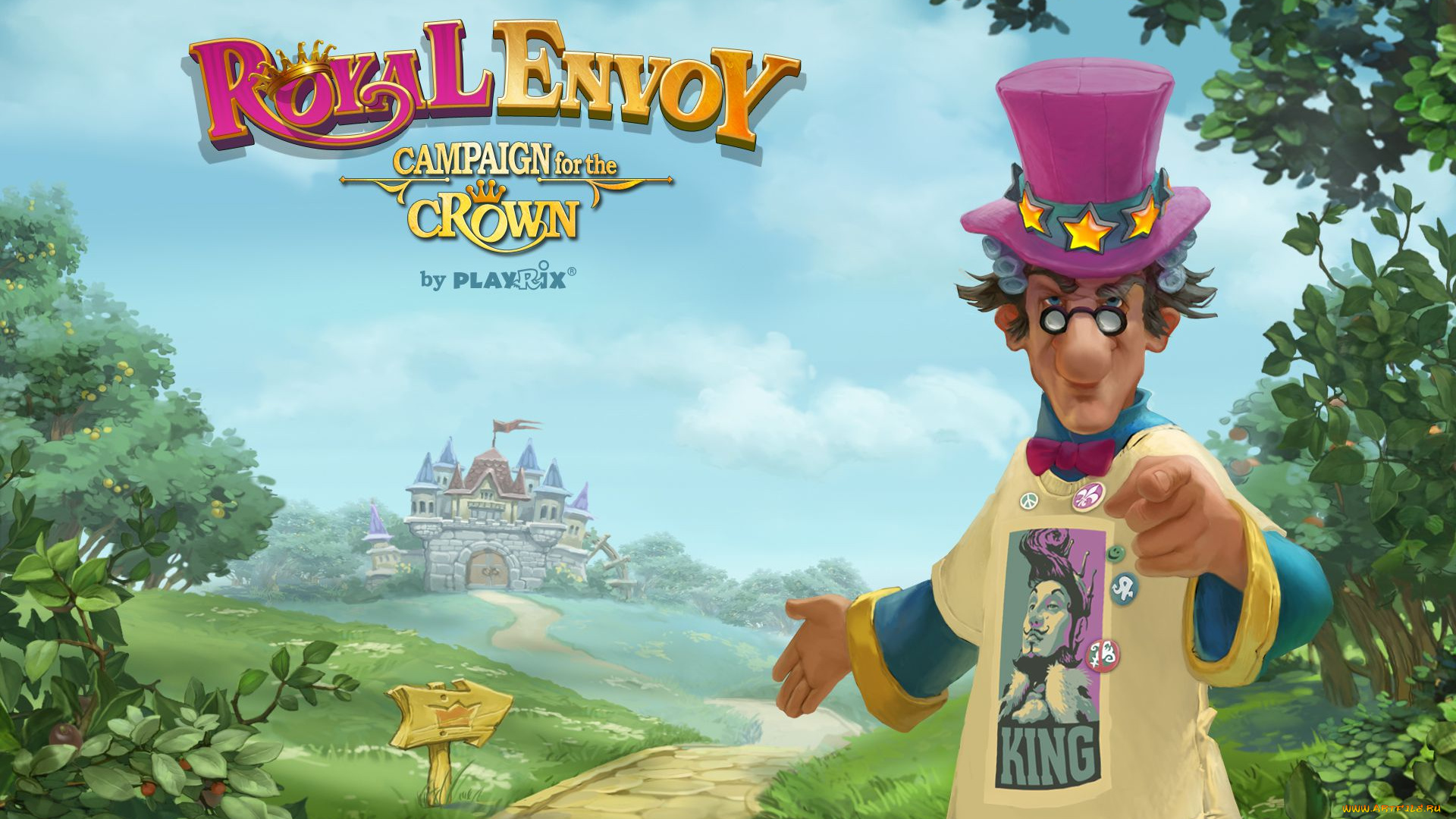 именем, короля, 3, , кампания, за, корону, видео, игры, -, royal, envoy, 3, , campaign, for, the, crown, дорога, замок