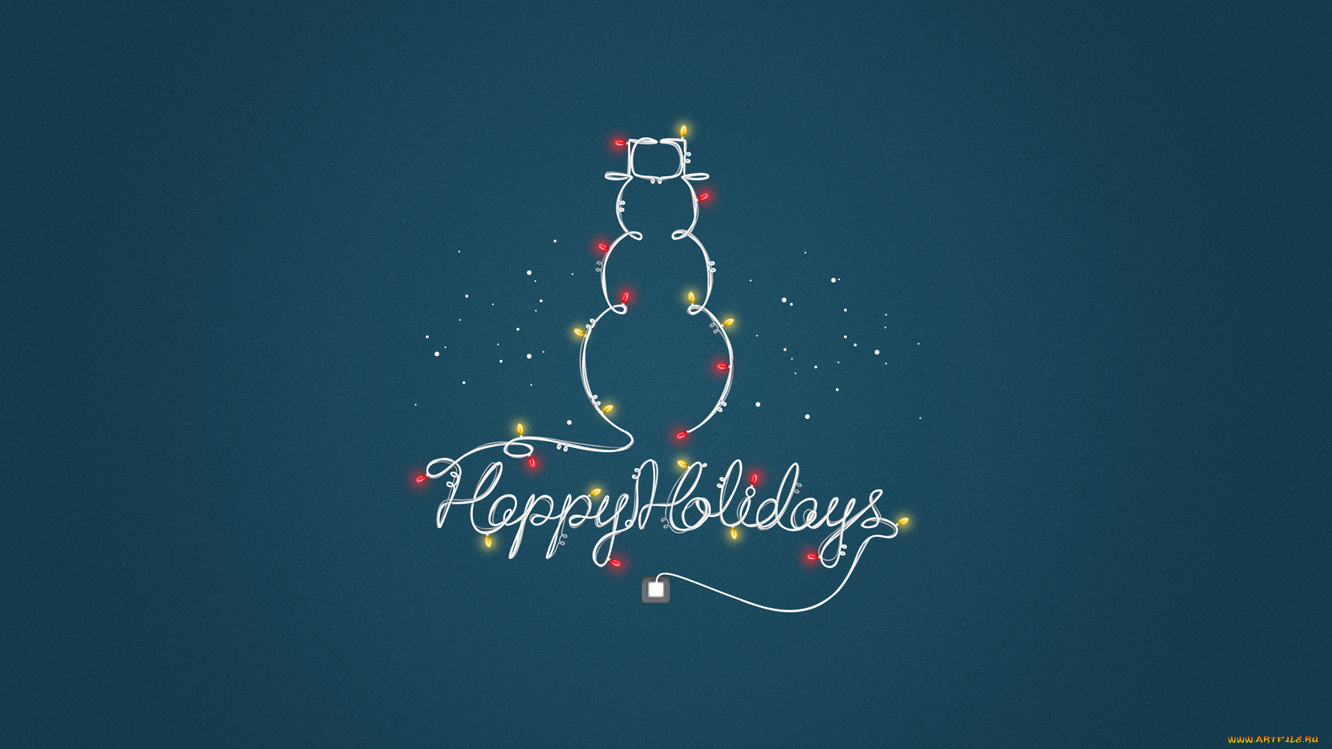 праздничные, векторная, графика, , новый, год, гирлянда