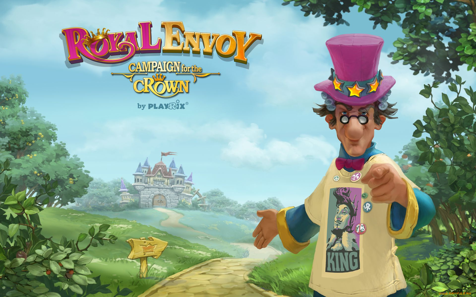 именем, короля, 3, , кампания, за, корону, видео, игры, -, royal, envoy, 3, , campaign, for, the, crown, дорога, замок