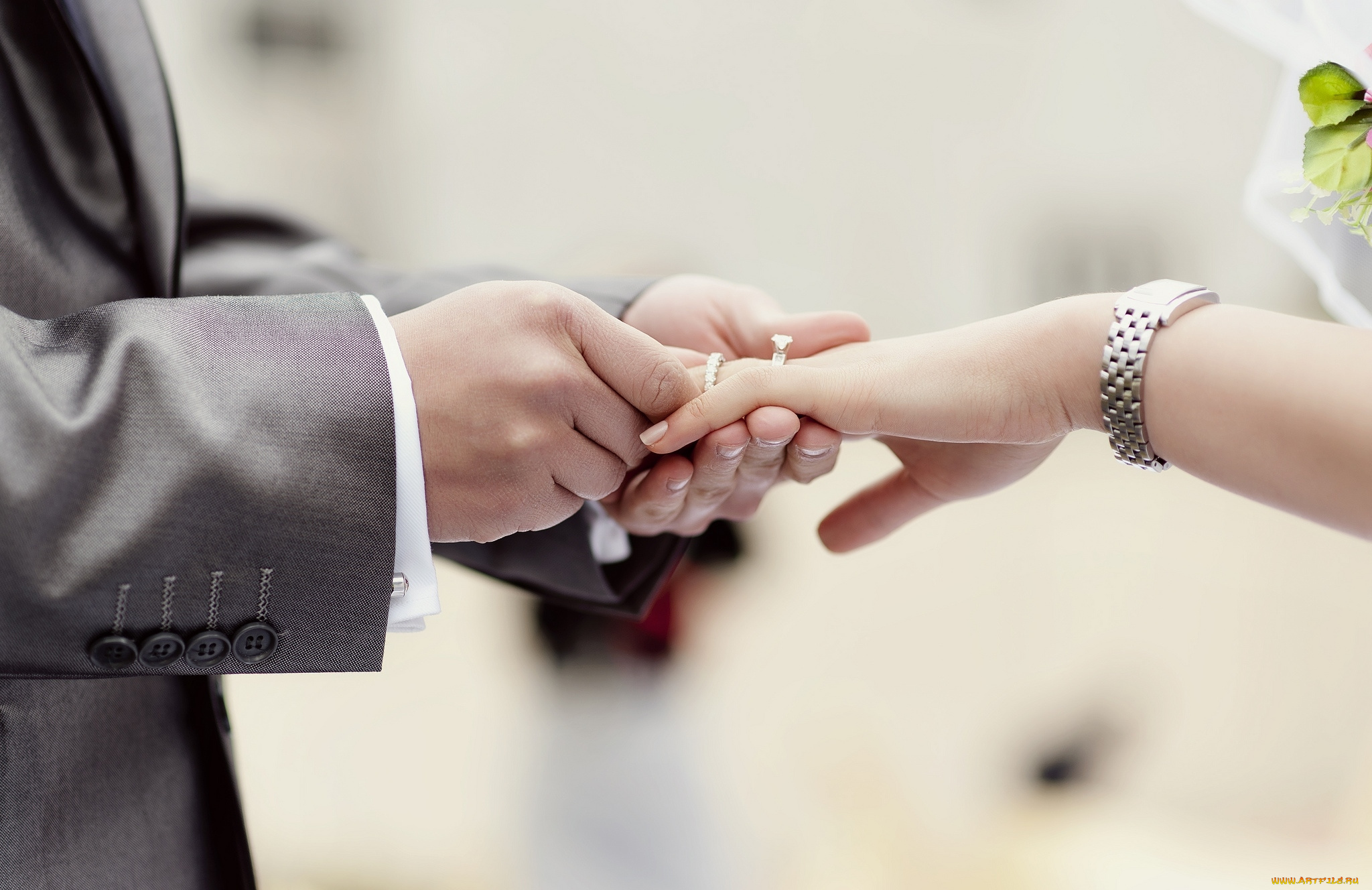 разное, руки, обручение