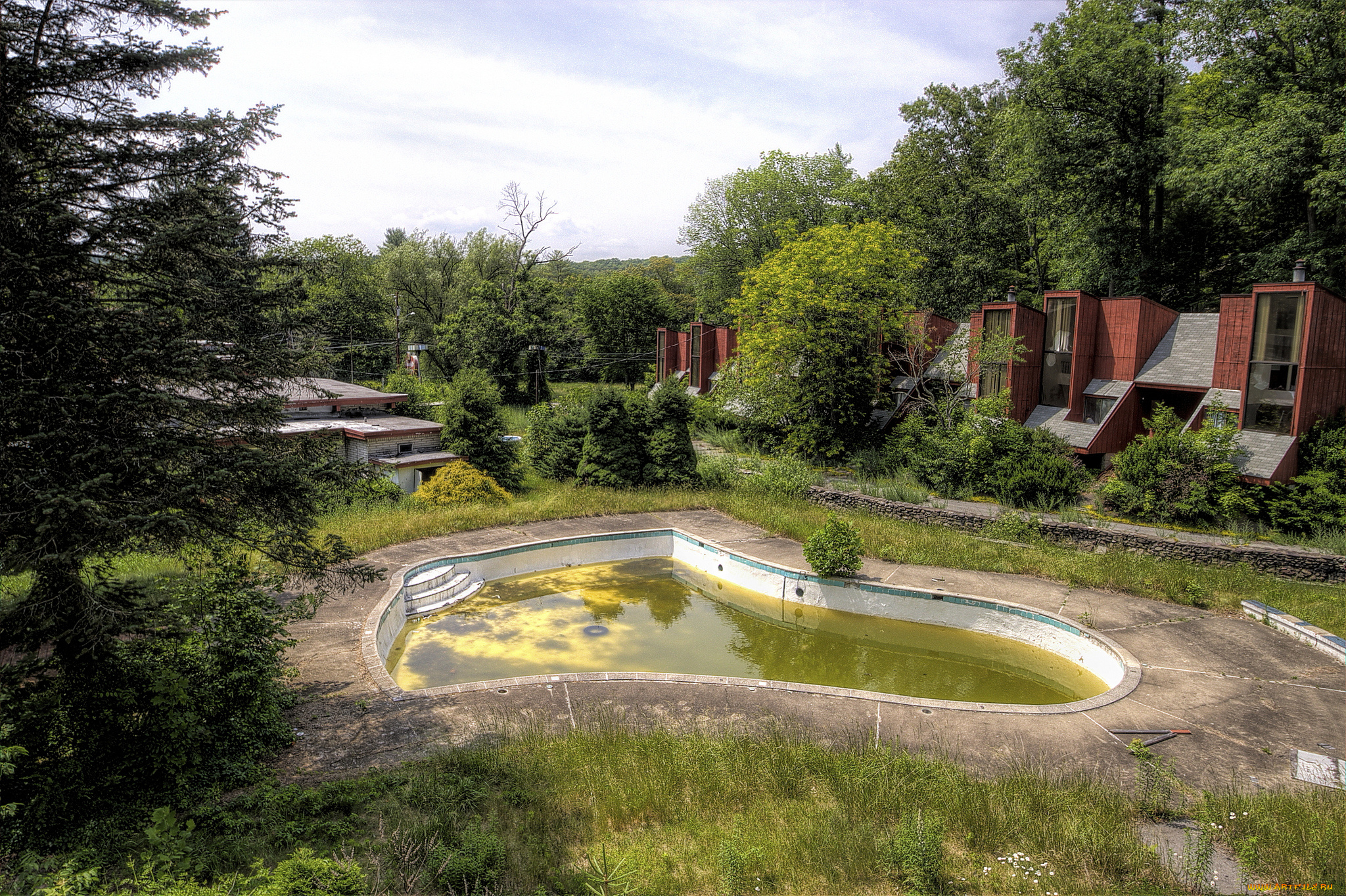 интерьер, бассейны, , открытые, площадки, парк, бассейн