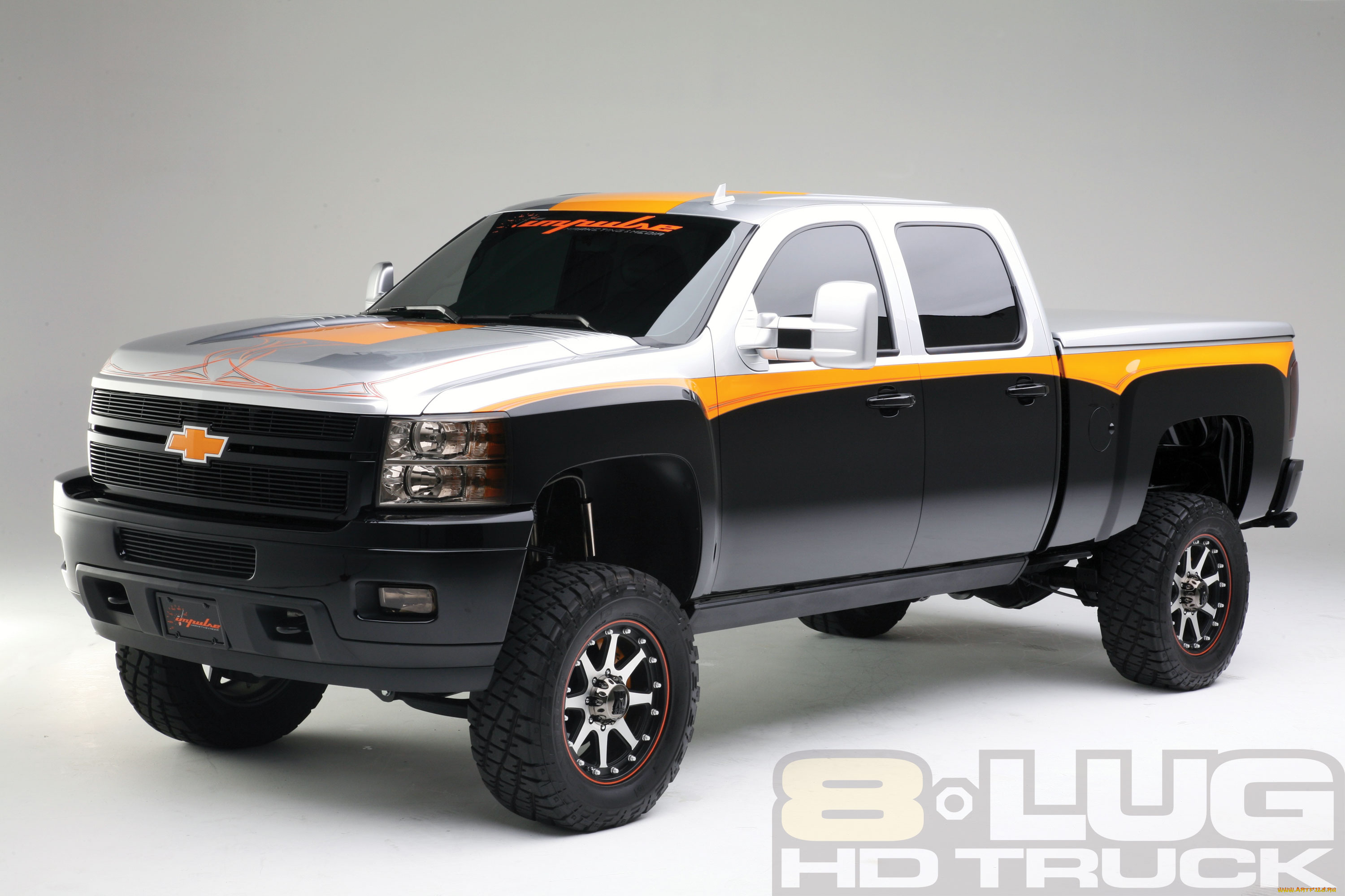 автомобили, custom, pick-up, chevy, custom, pickup