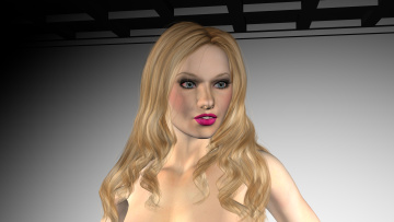 Картинка 3д+графика portraits+ портрет девушка взгляд