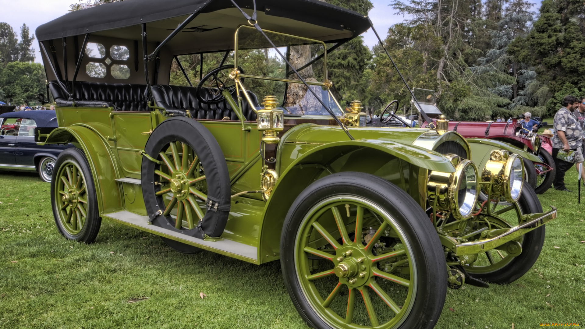 1911, rambler, model, 65, 7-passenger, touring, автомобили, выставки, и, уличные, фото, автошоу, выставка