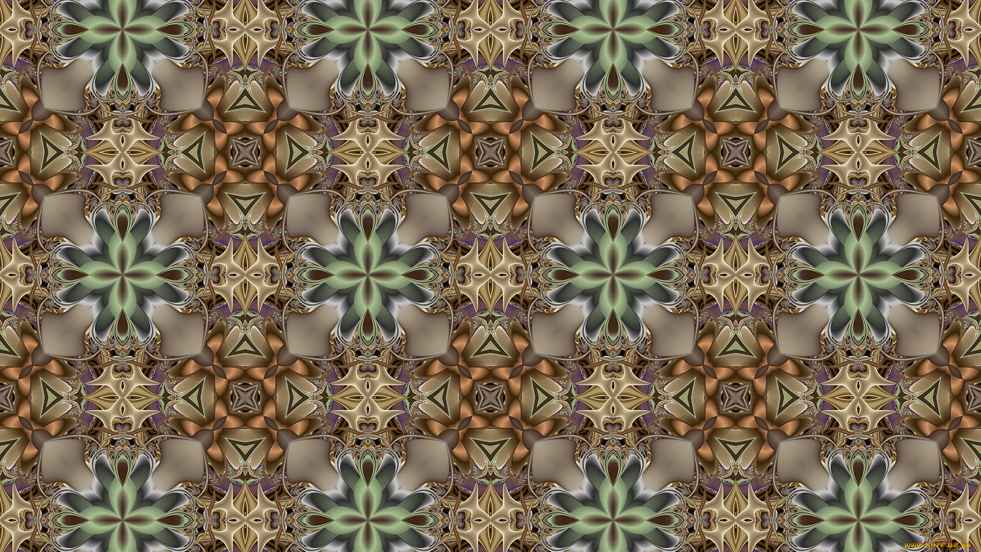 3д, графика, фракталы, , fractal, цвета, фон, узор