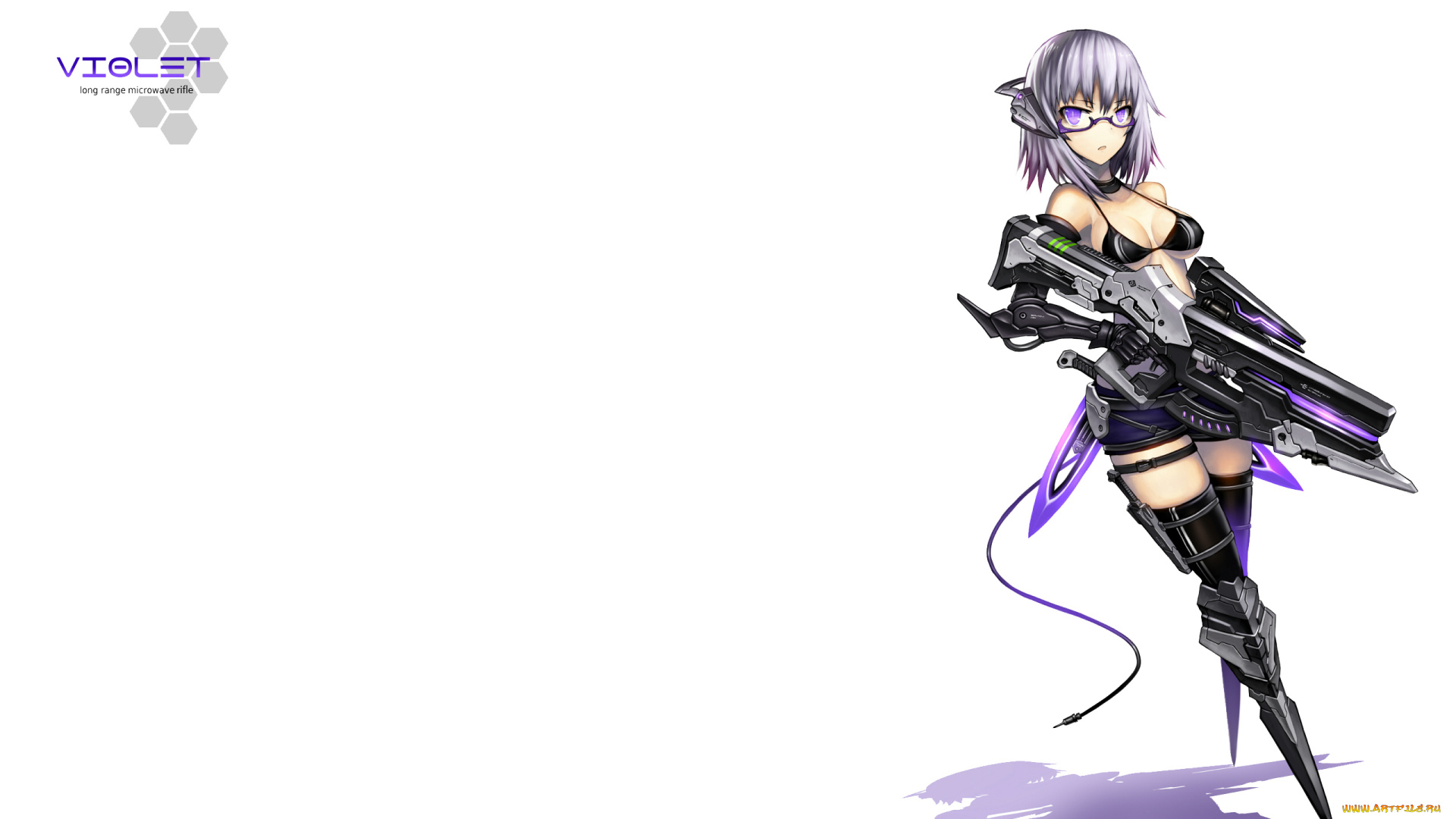 аниме, оружие, , техника, , технологии, gia, арт, фон, девушка, робот, механизм, взгляд