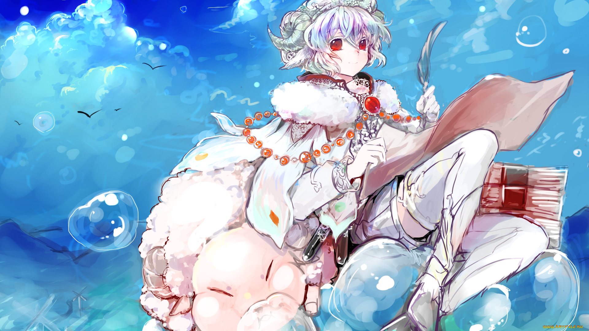 аниме, pixiv, fantasia, арт, berushi, pixiv, fantasia