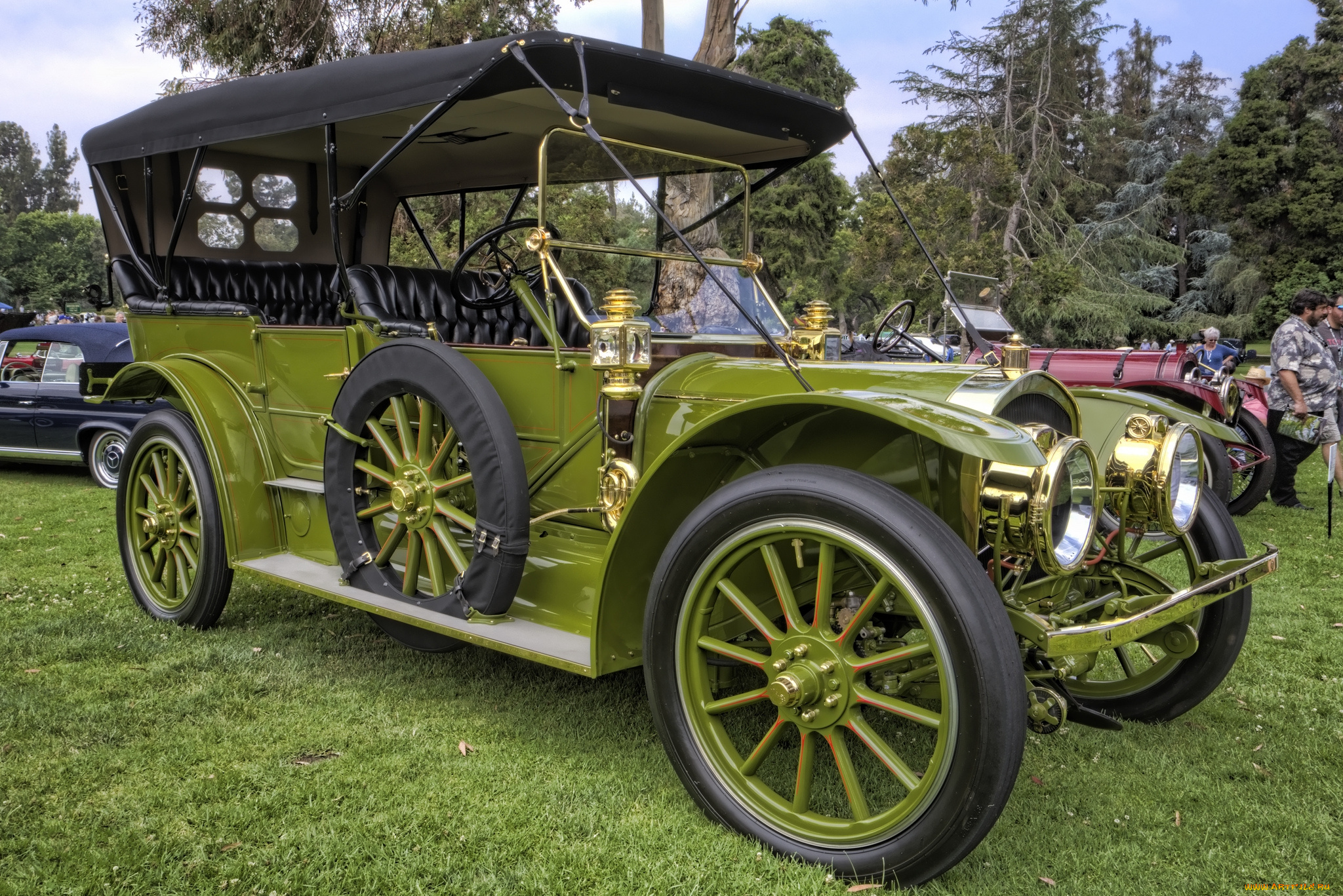 1911, rambler, model, 65, 7-passenger, touring, автомобили, выставки, и, уличные, фото, автошоу, выставка