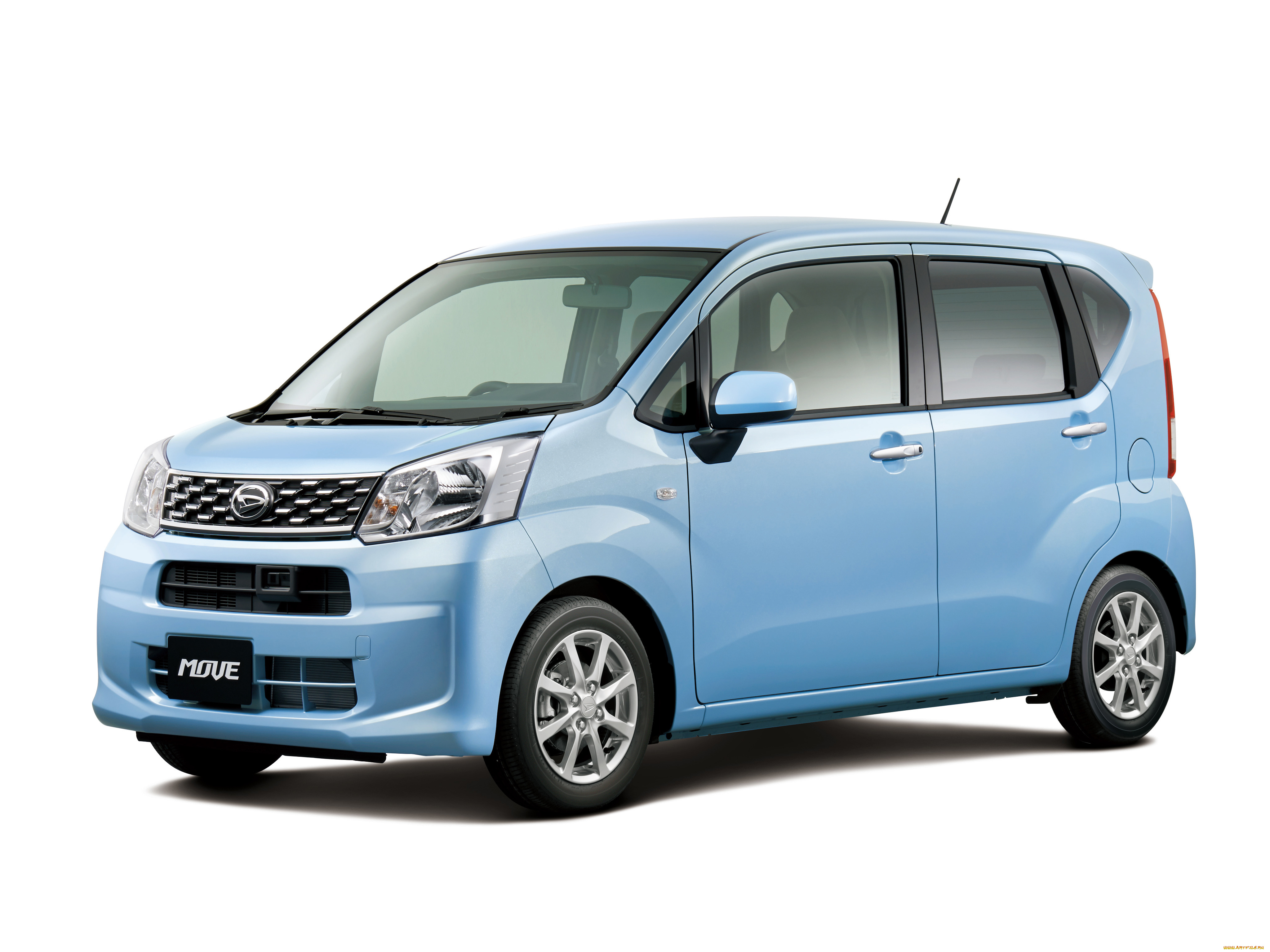 автомобили, daihatsu, custom, move, синий, 2014г