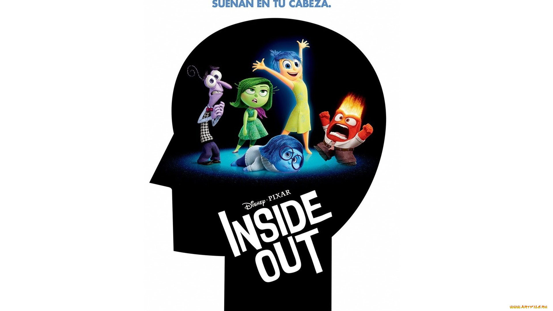 мультфильмы, inside, out, персонажи
