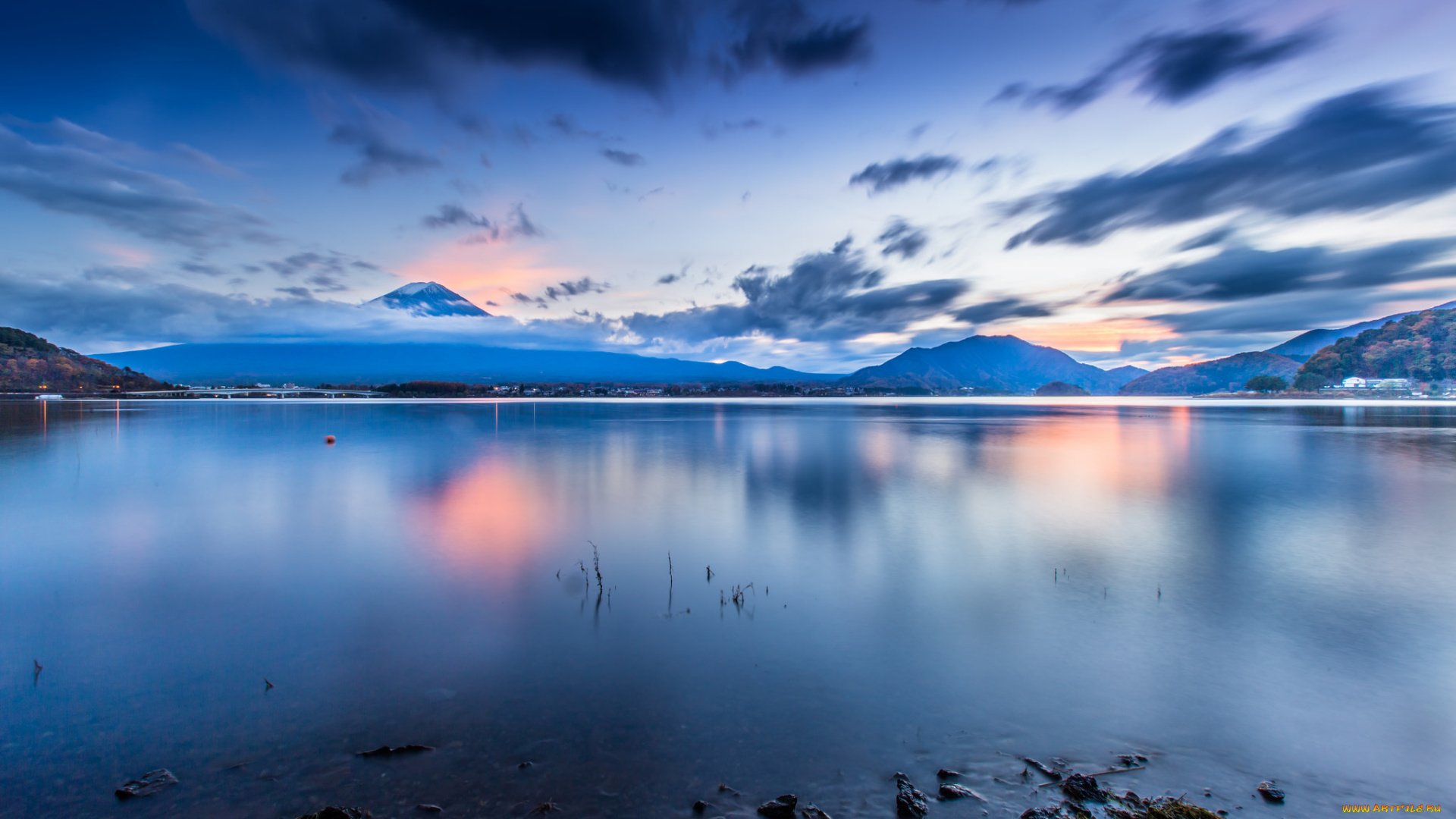 природа, реки, озера, солнце, небо