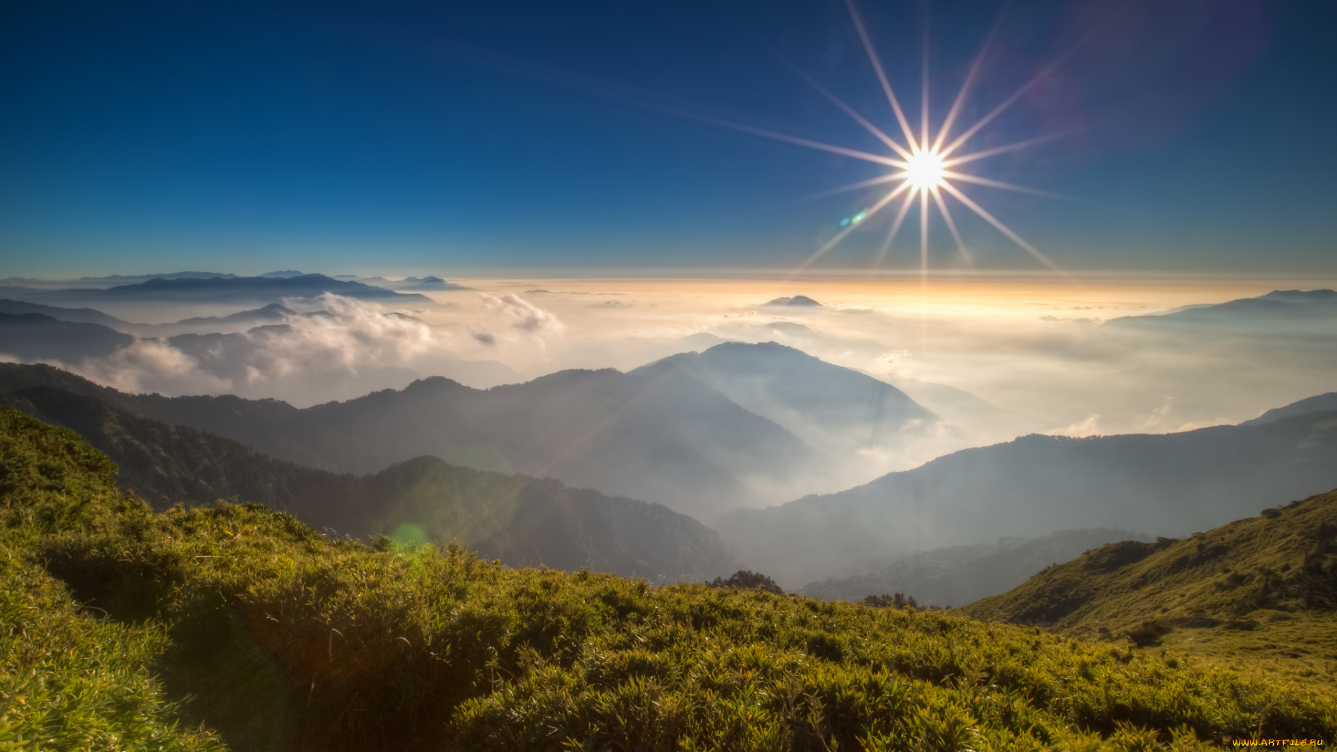 природа, восходы, закаты, солнце, небо