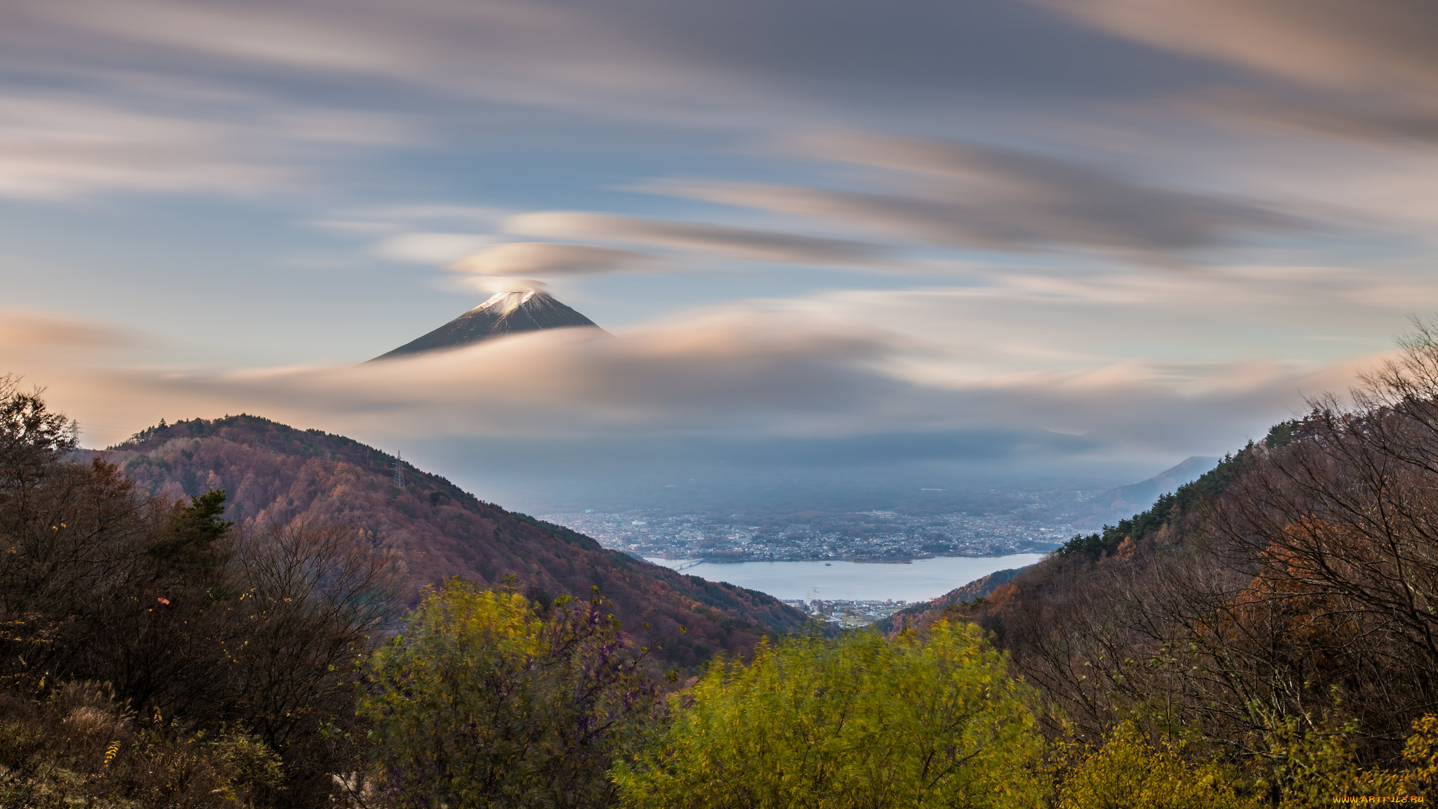 природа, горы, небо