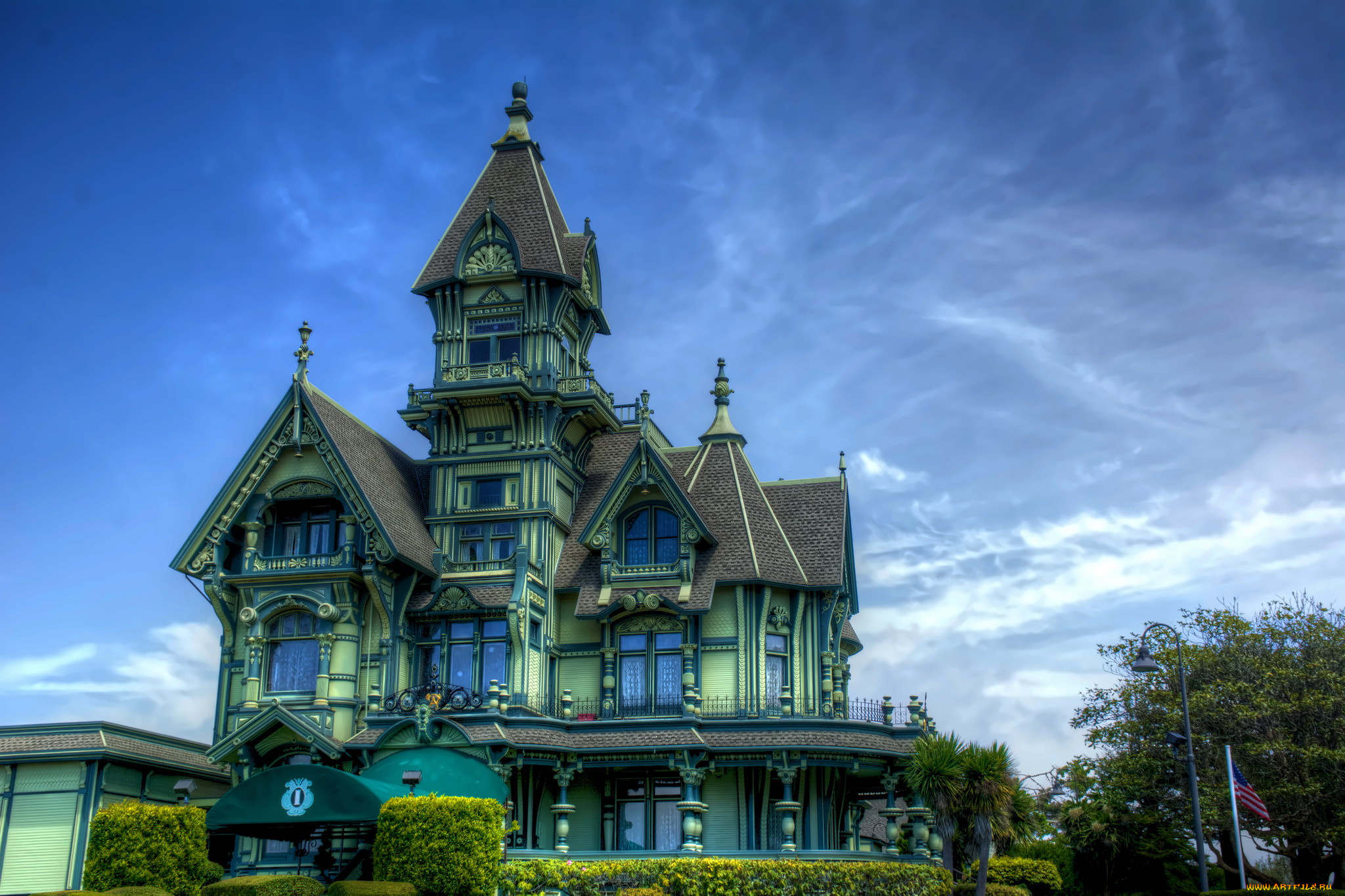 города, -, здания, , дома, отель