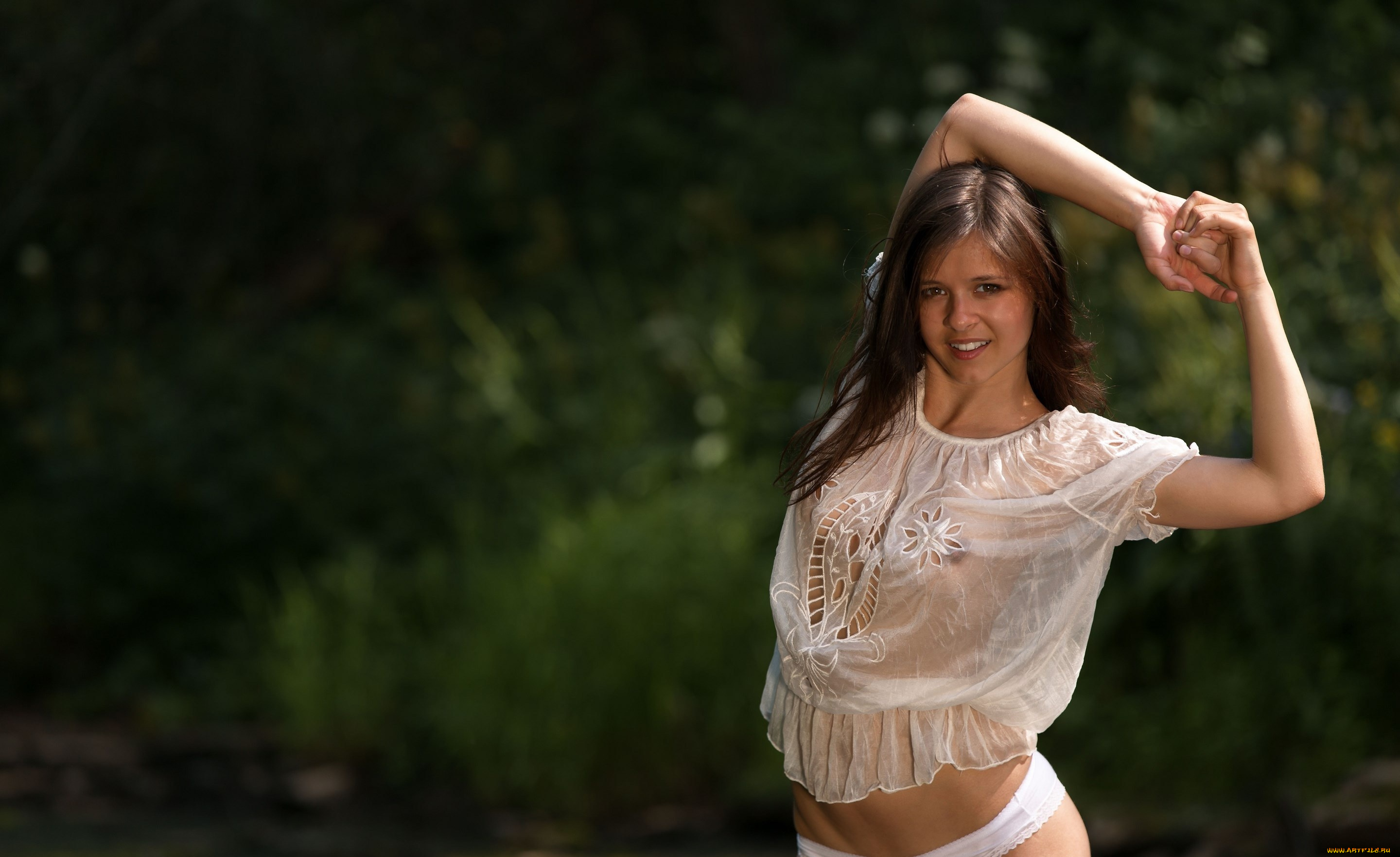 девушки, -unsort, , брюнетки, , шатенки, взгляд, фон, девушка