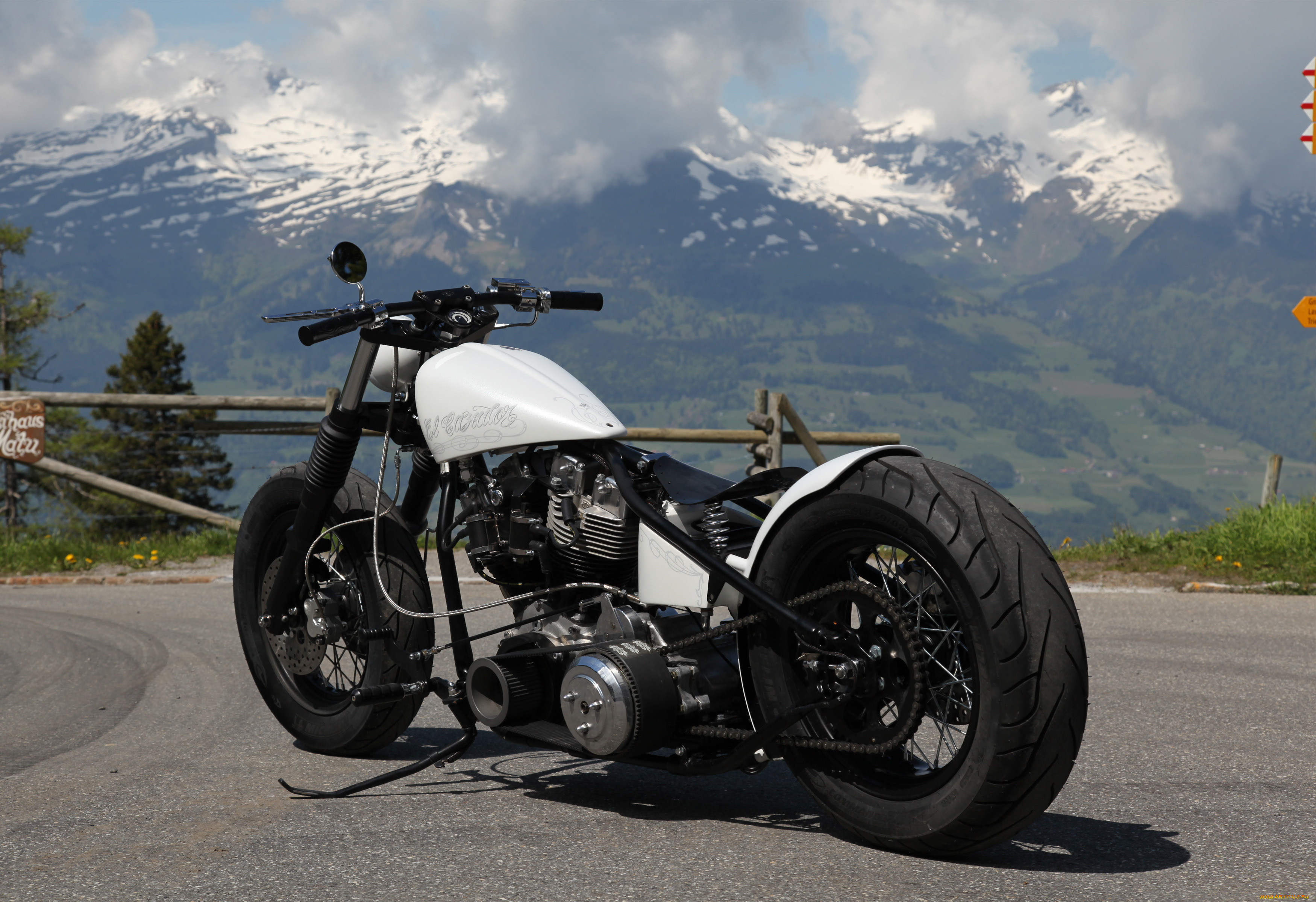 мотоциклы, customs, bobber
