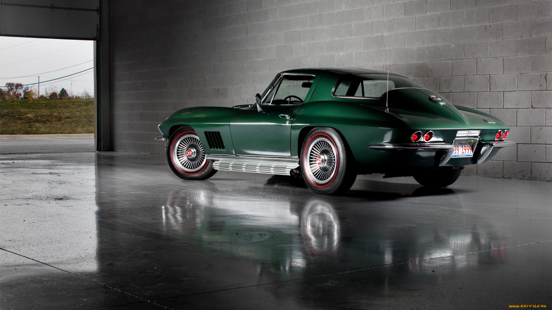 автомобили, corvette