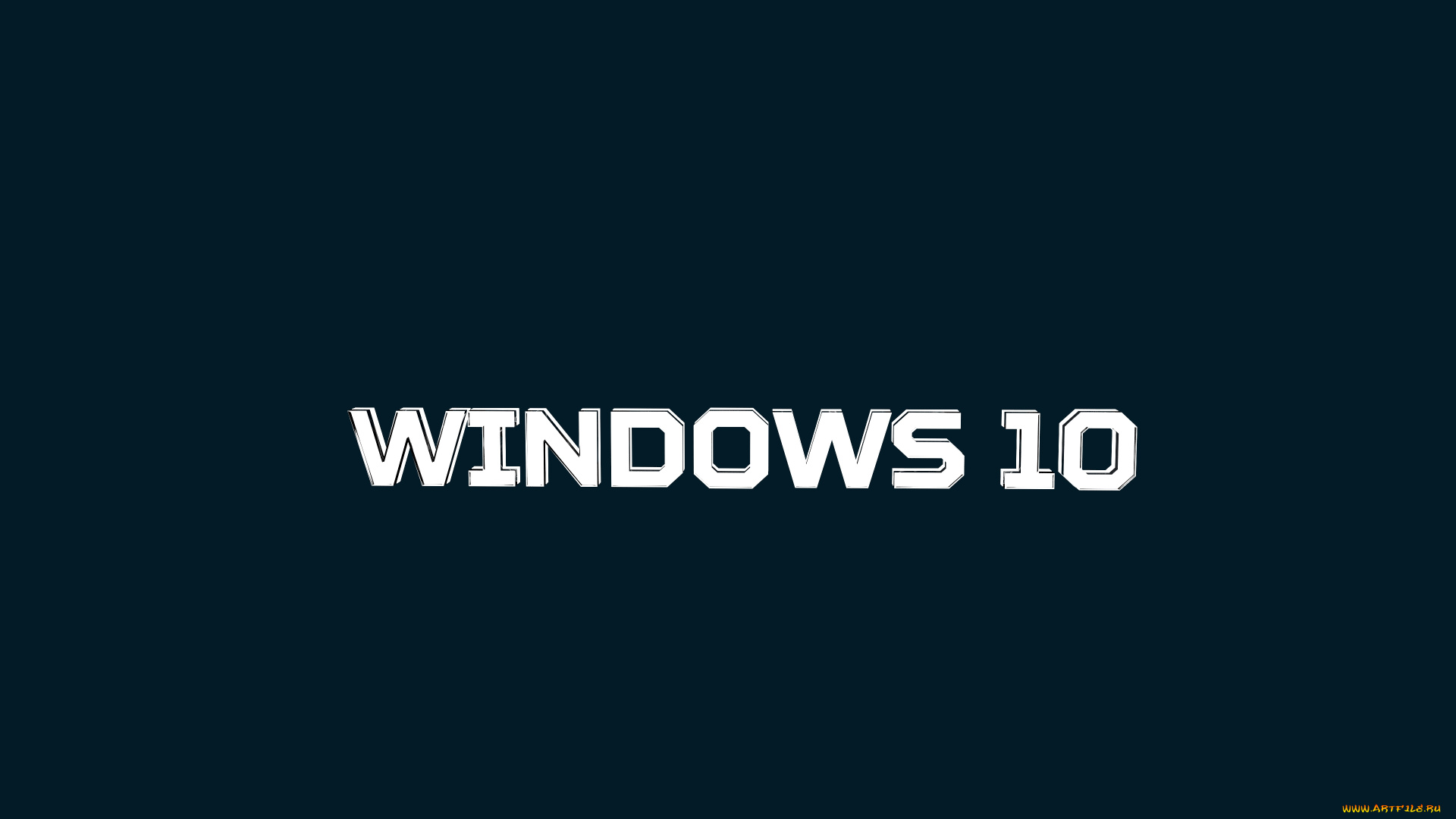 компьютеры, windows, , 10, логотип, фон