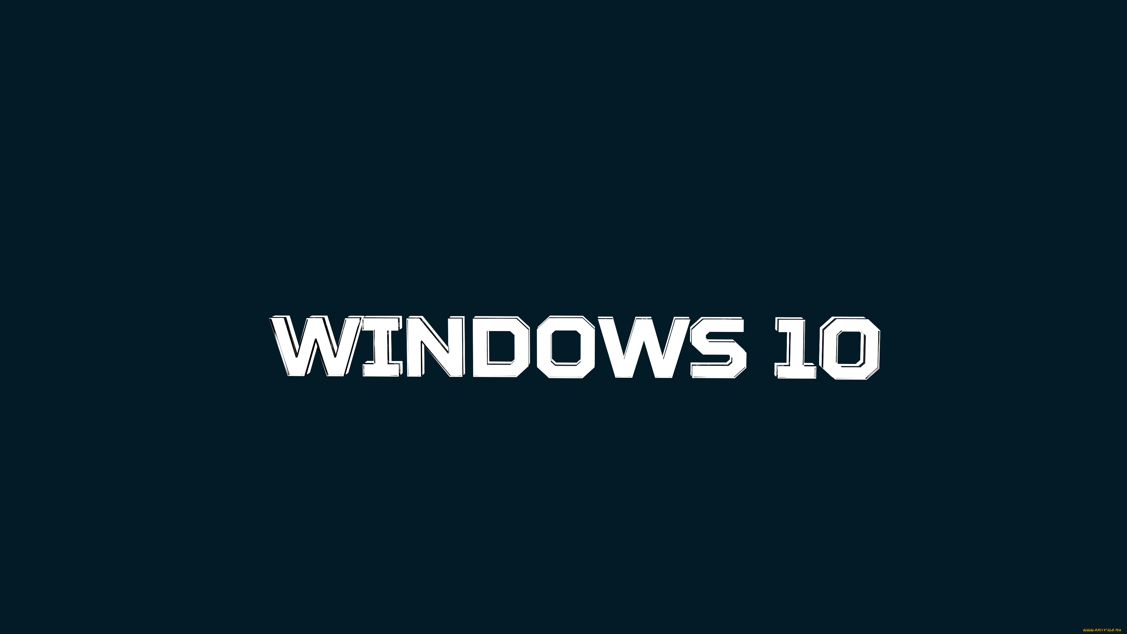 компьютеры, windows, , 10, логотип, фон