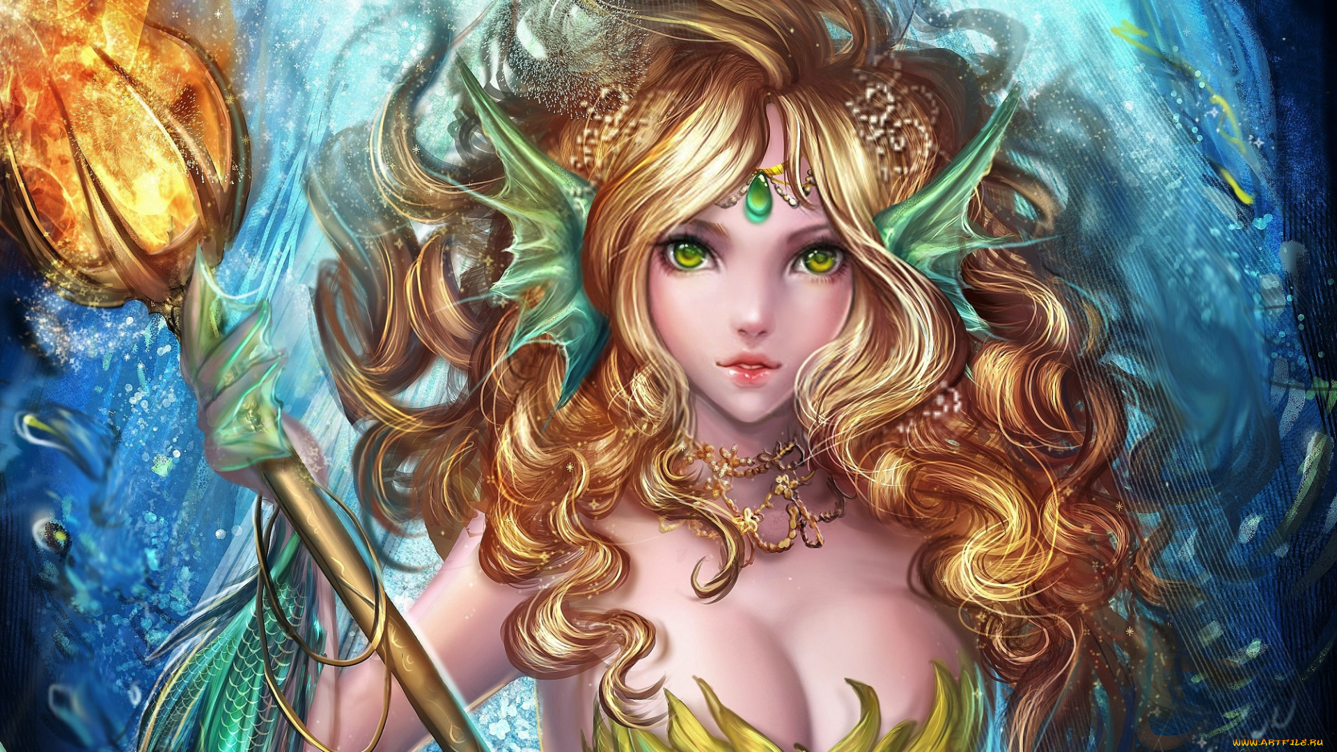 фэнтези, существа, девушка