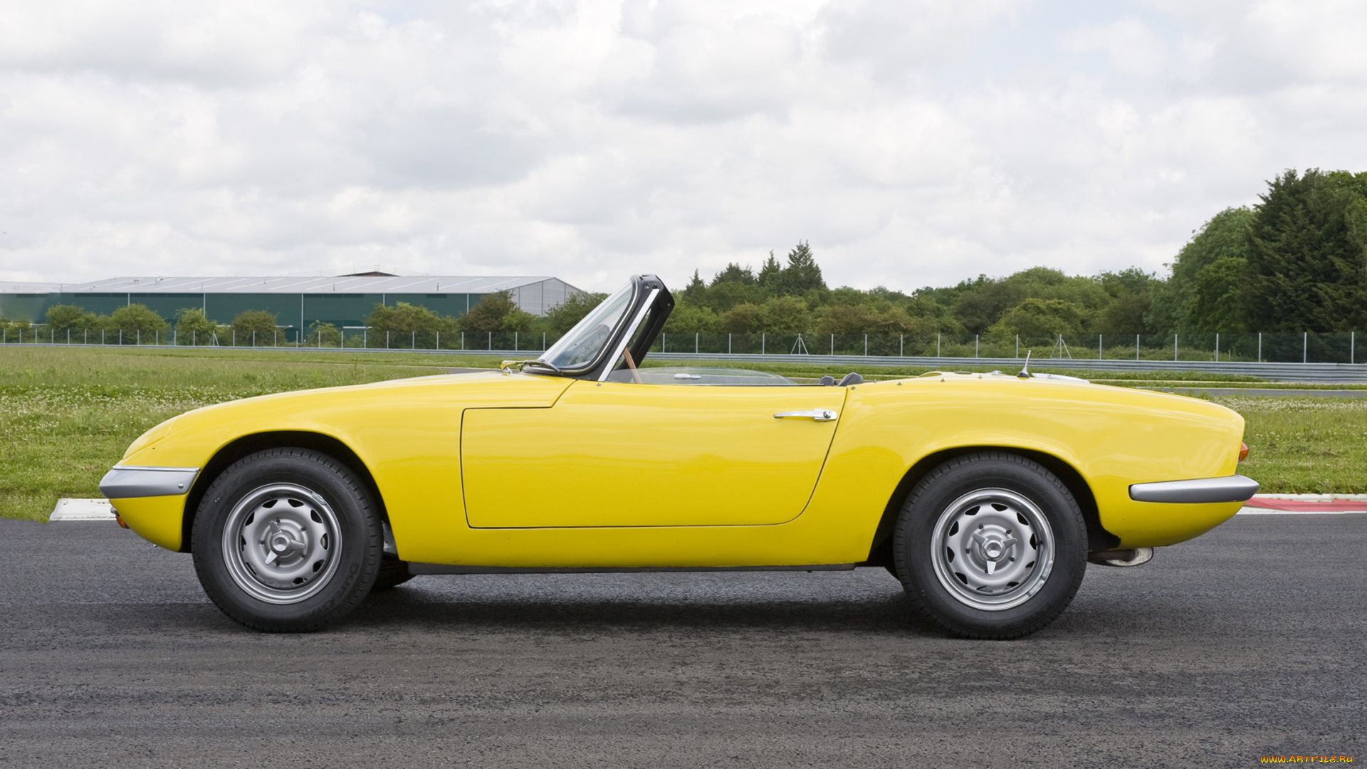 lotus, elan, sprint, 1973, автомобили, lotus, жёлтый, 1973, sprint, elan